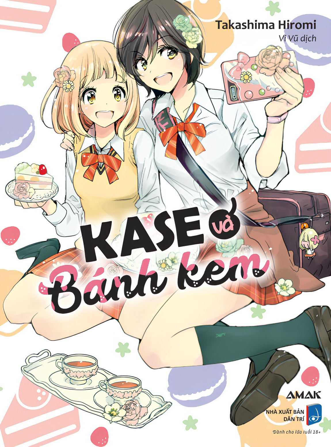 kase và bánh kem - tặng kèm sticker + set couple card + poster a3 - Ảnh 3