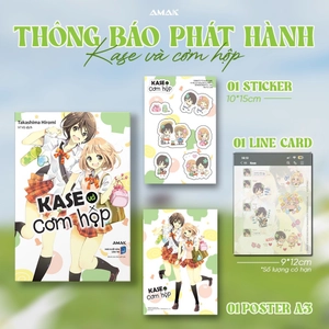 kase và cơm hộp - tặng kèm sticker + line card + poster a3 - Ảnh 2