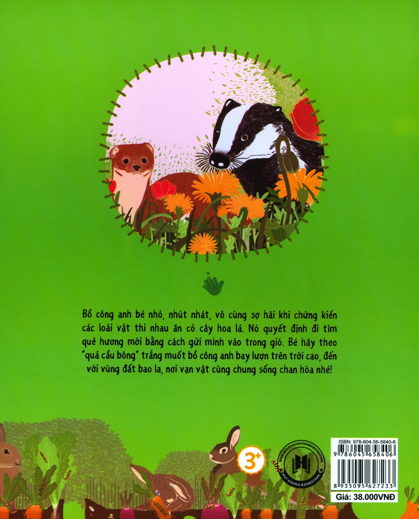 kể cho con yêu cả thế giới - bồ công anh nhút nhát - Ảnh 5