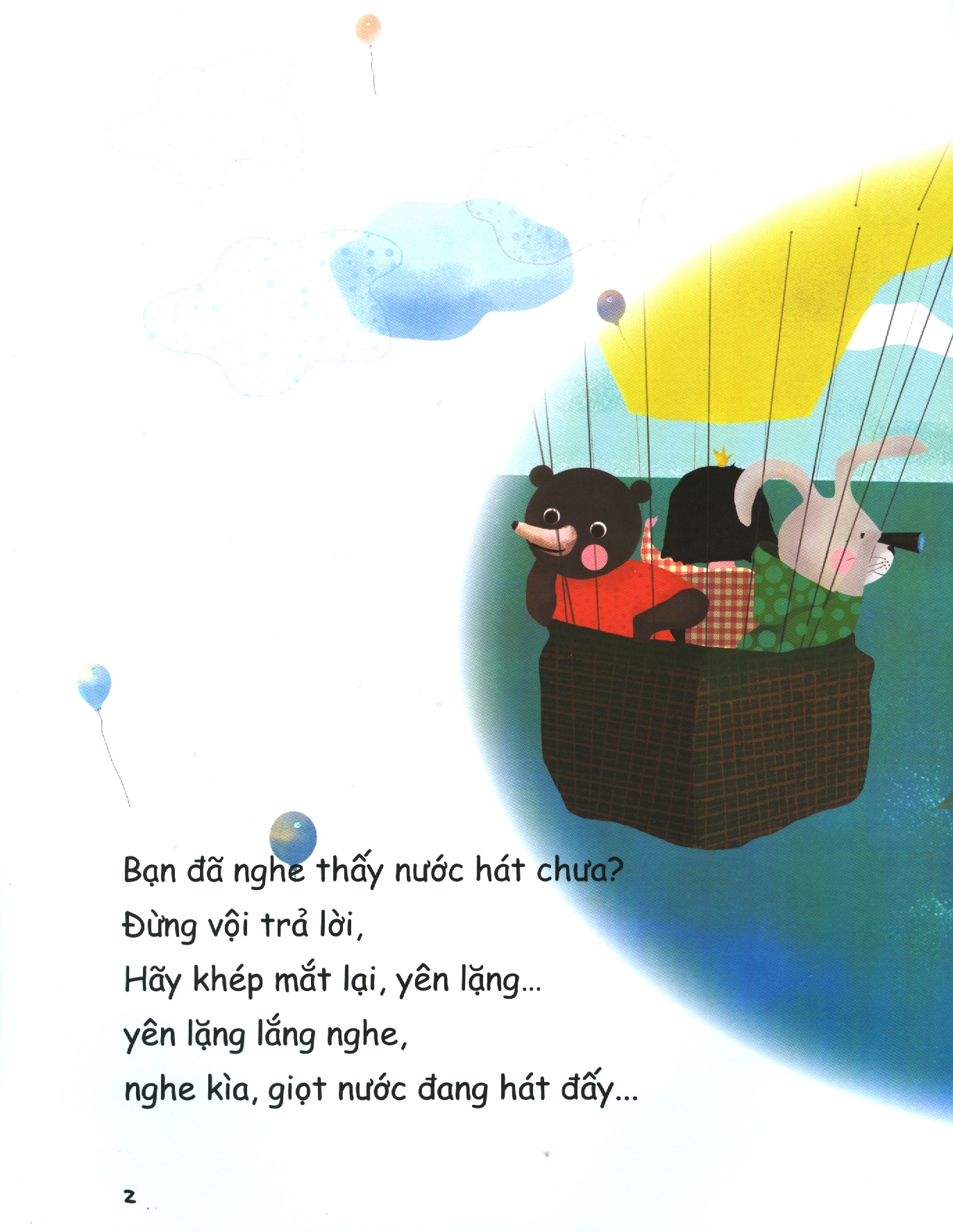 kể cho con yêu cả thế giới - nghe kìa nước đang hát đấy - Ảnh 3