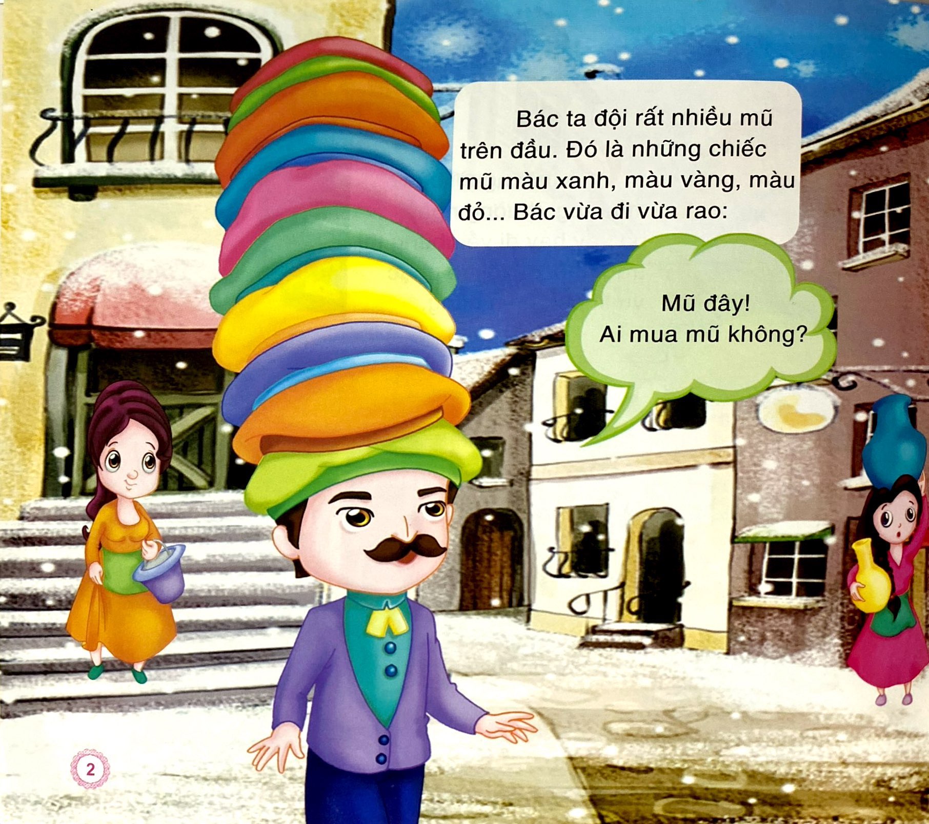 kể chuyện bé nghe - người bán mũ rong - Ảnh 4