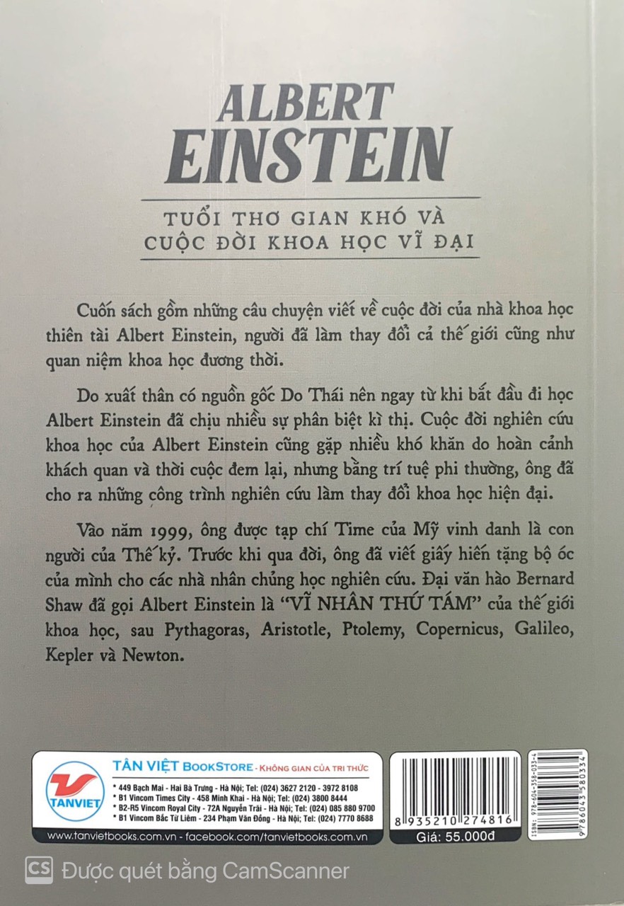 kể chuyện cuộc đời các thiên tài: albert einstein - tuổi thơ gian khó và cuộc đời khoa học vĩ đại - Ảnh 6