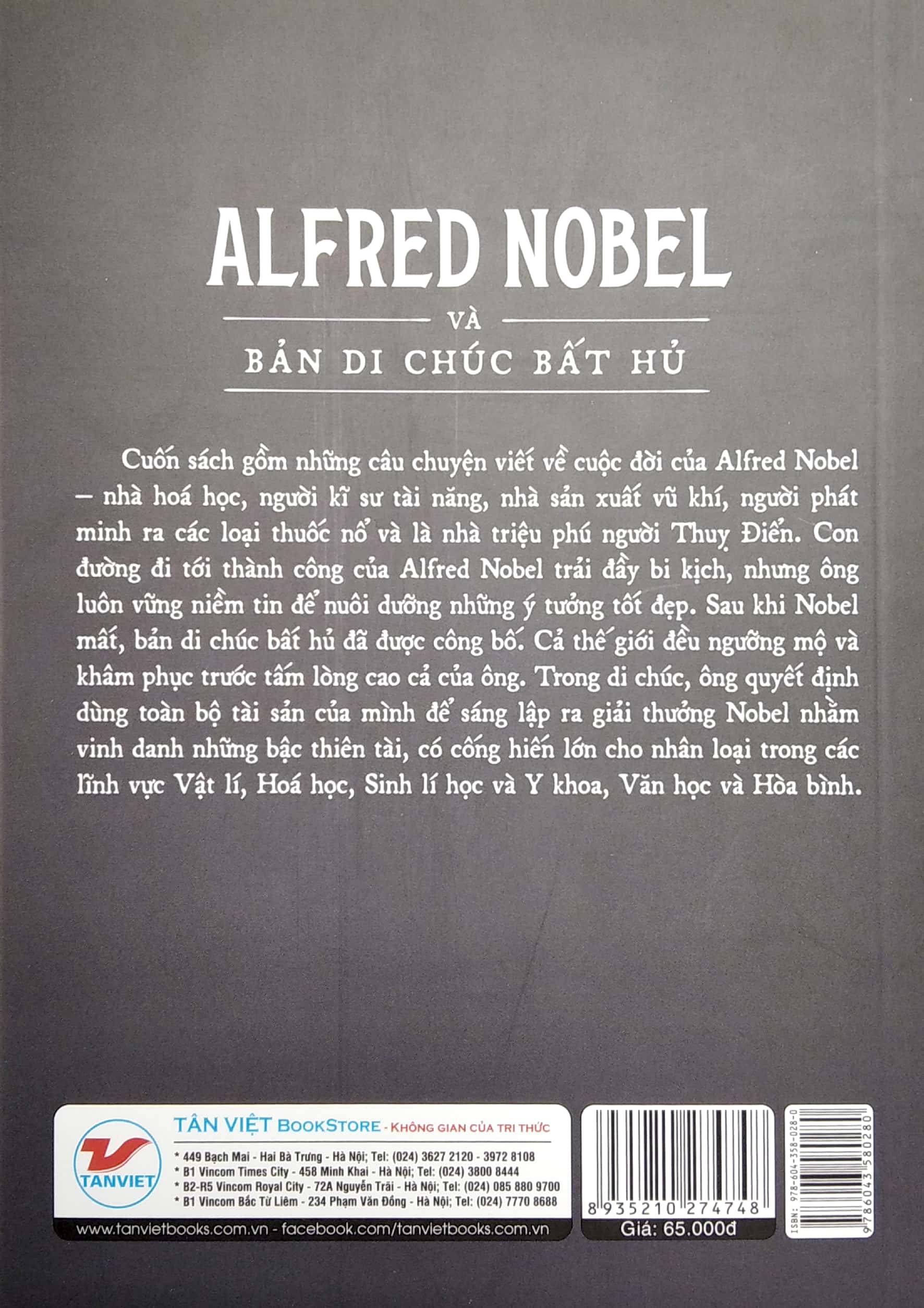kể chuyện cuộc đời các thiên tài: alfred nobel và bản di chúc bất hủ - Ảnh 6