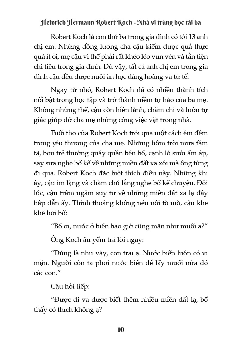 kể chuyện cuộc đời các thiên tài - heinrich hermann robert koch - nhà vi trùng học tài ba - Ảnh 6