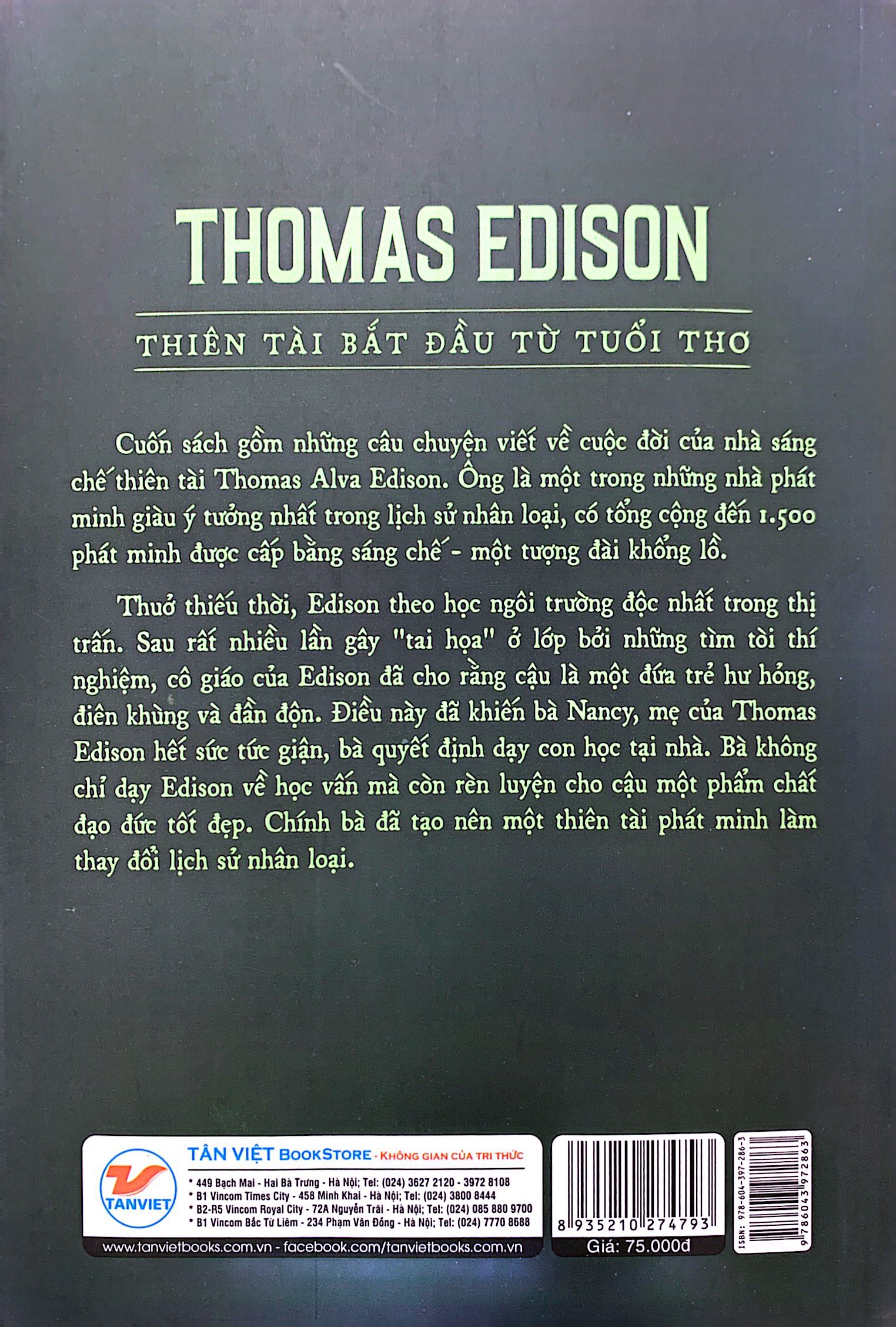 kể chuyện cuộc đời các thiên tài: thomas edison - thiên tài bắt đầu từ tuổi thơ - Ảnh 8