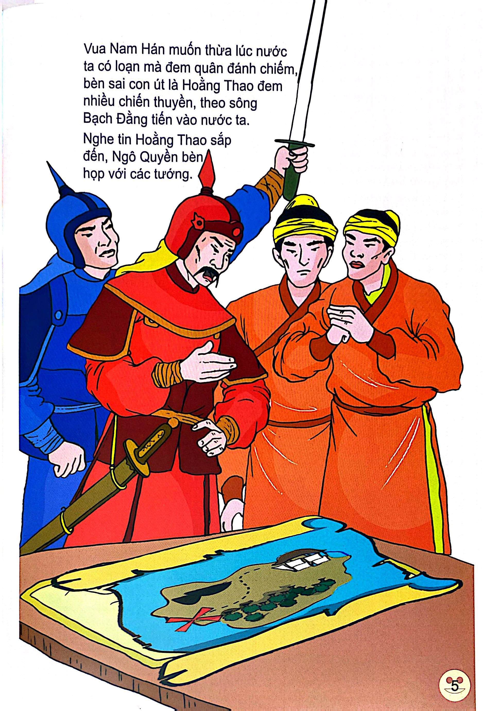 Kể Chuyện Danh Nhân Lịch Sử - Ngô Quyền - Đại Chiến Quân Nam Hán - Ảnh 5