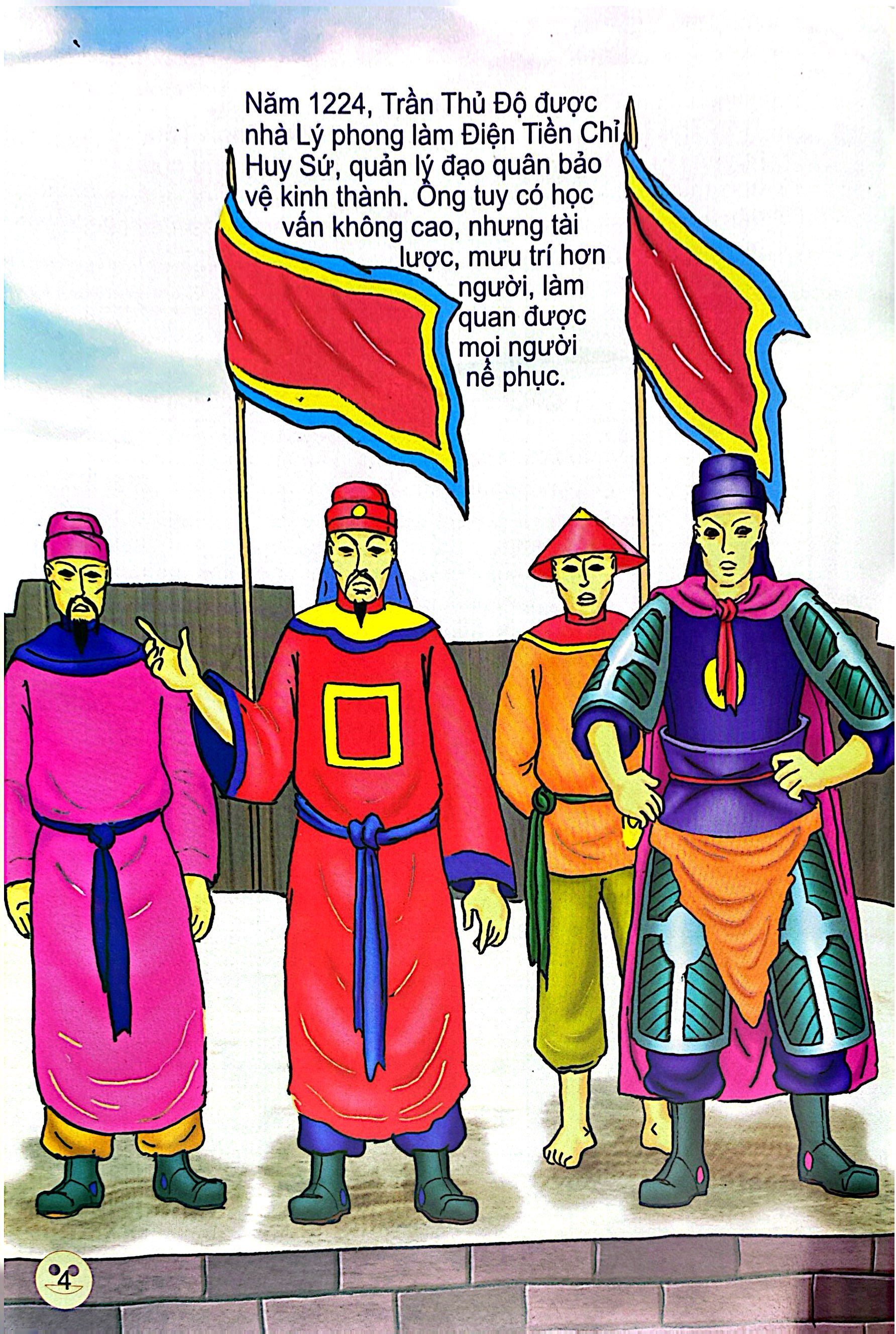 Kể Chuyện Danh Nhân Lịch Sử - Trần Thủ Độ - Tài Lược Hơn Người - Ảnh 4