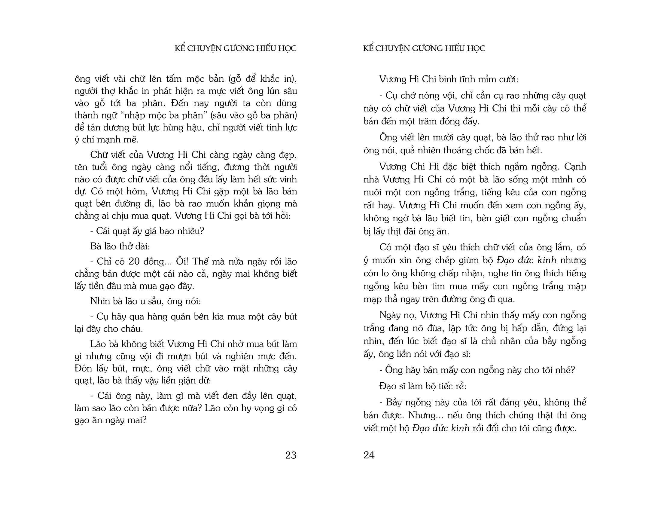 kể chuyện gương hiếu học (tái bản 2023) - Ảnh 13