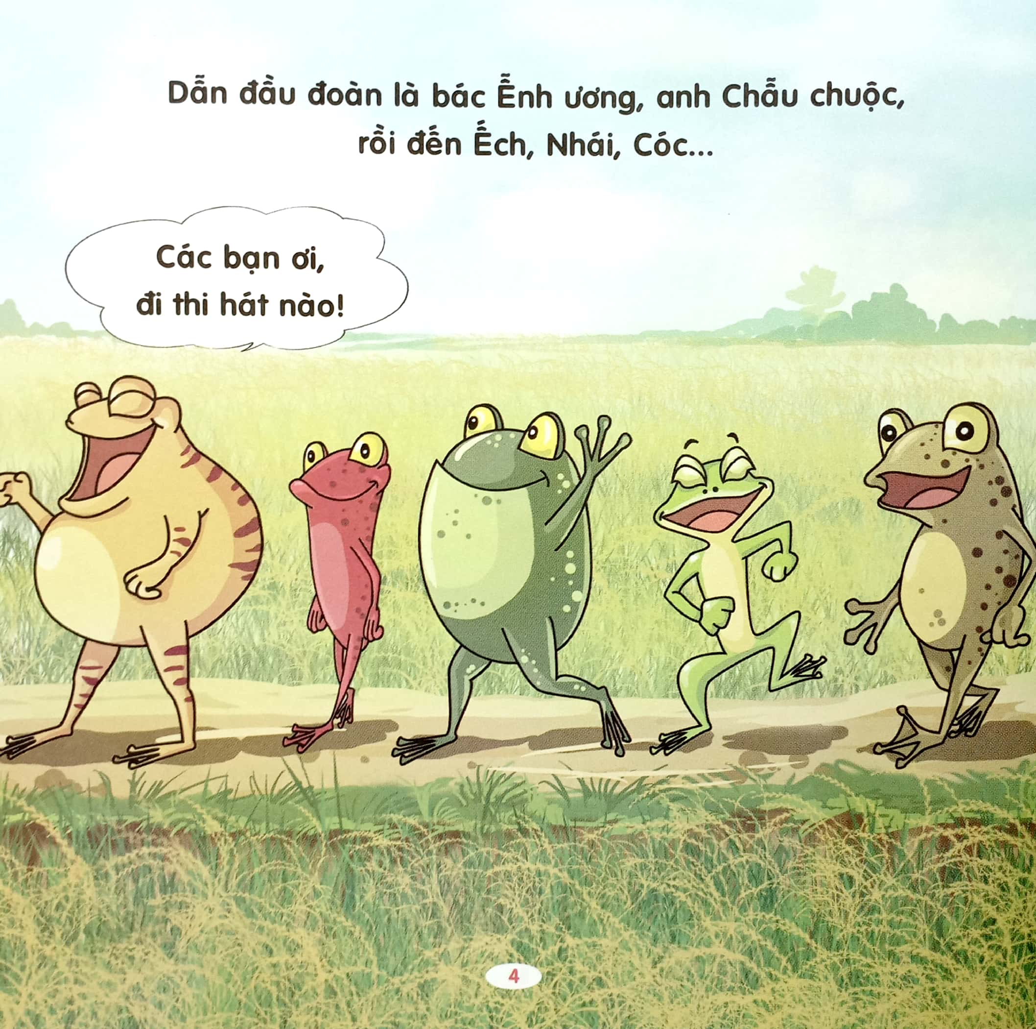 kể chuyện mẫu giáo - vì sao ếch hát hay? - Ảnh 6