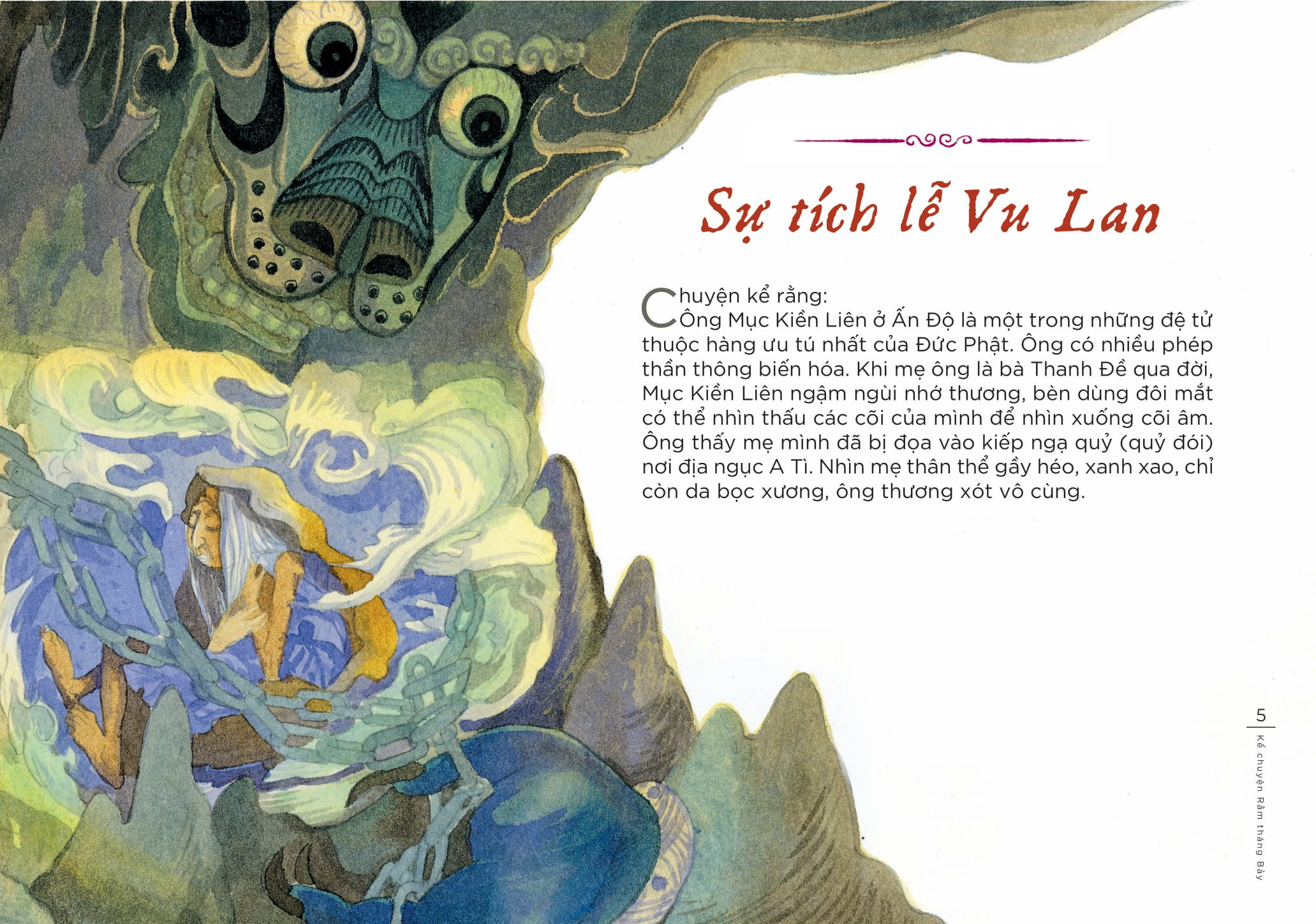 kể chuyện rằm tháng bảy - sự tích lễ vu lan và lễ xá tội vong nhân - Ảnh 2