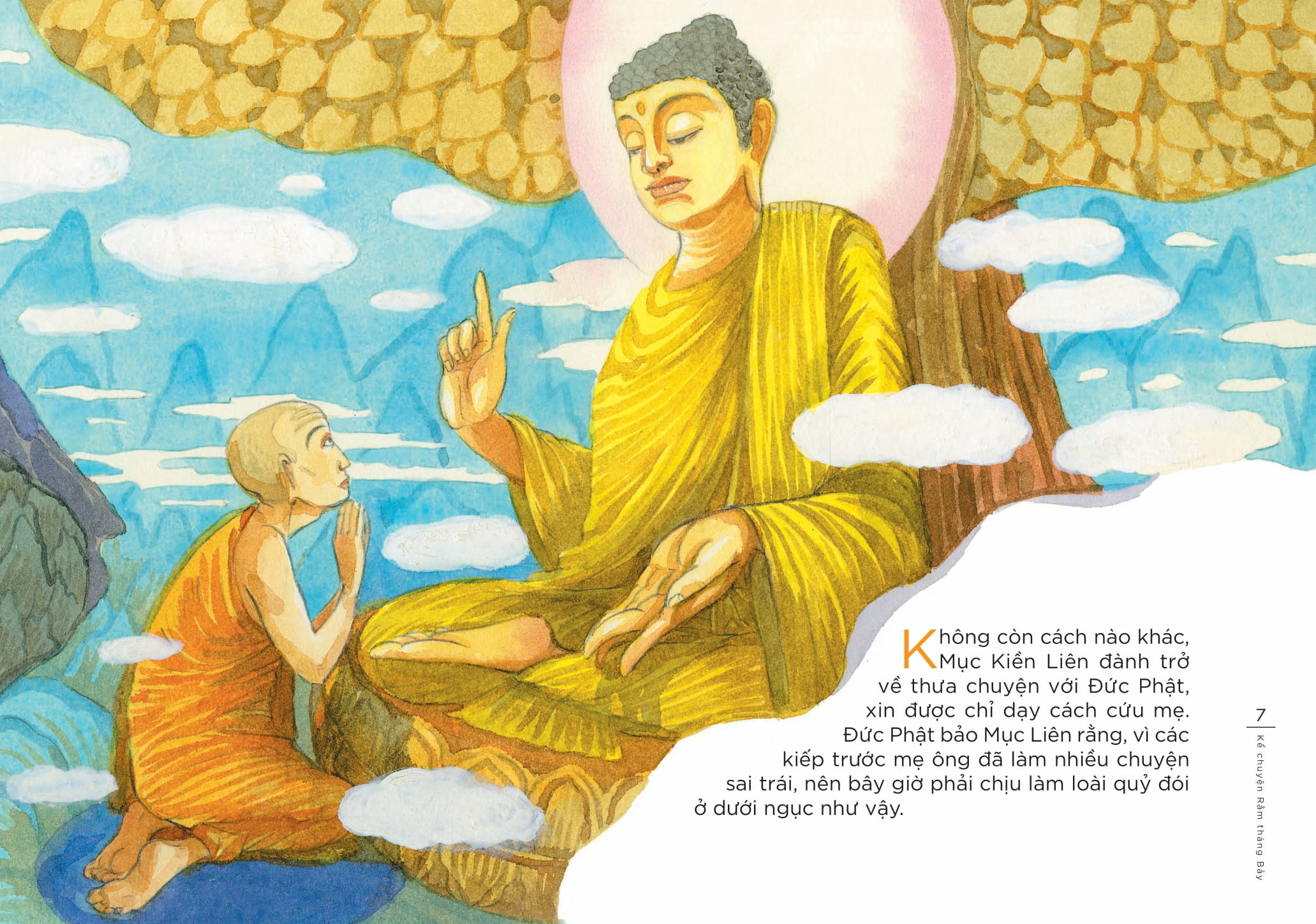 kể chuyện rằm tháng bảy - sự tích lễ vu lan và lễ xá tội vong nhân - Ảnh 4