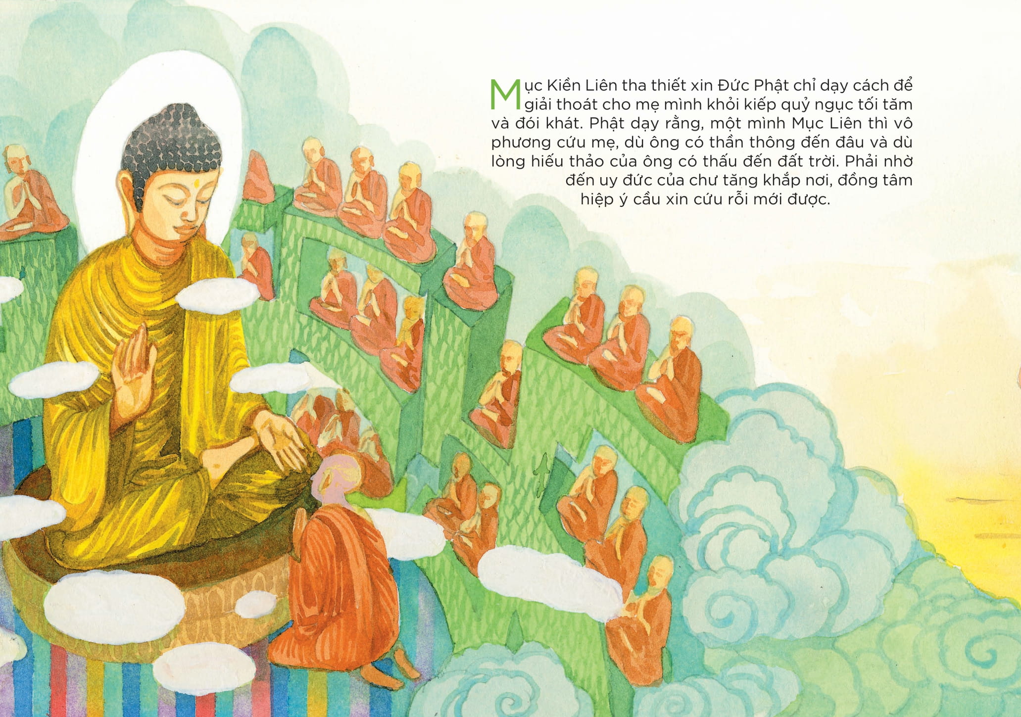 kể chuyện rằm tháng bảy - sự tích lễ vu lan và lễ xá tội vong nhân - Ảnh 5