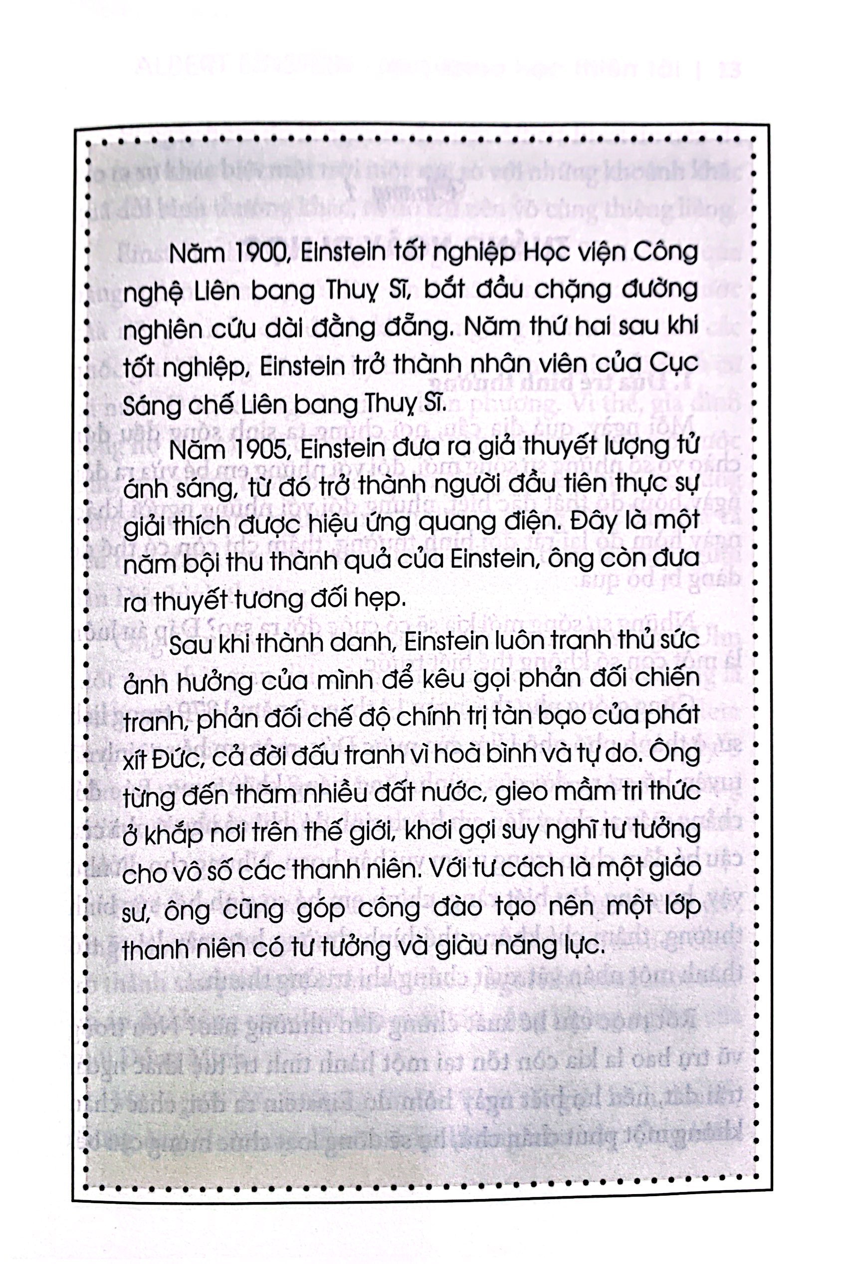 kể chuyện thiên tài nổi tiếng - albert einstein - nhà khoa học thiên tài - Ảnh 7