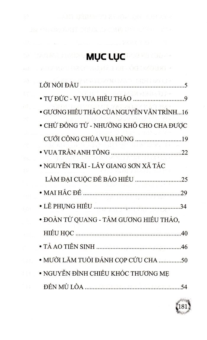 kể chuyện về tấm lòng hiếu thảo (tái bản 2023) - Ảnh 2