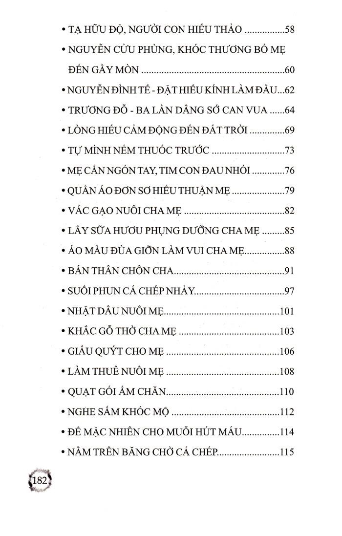 kể chuyện về tấm lòng hiếu thảo (tái bản 2023) - Ảnh 3