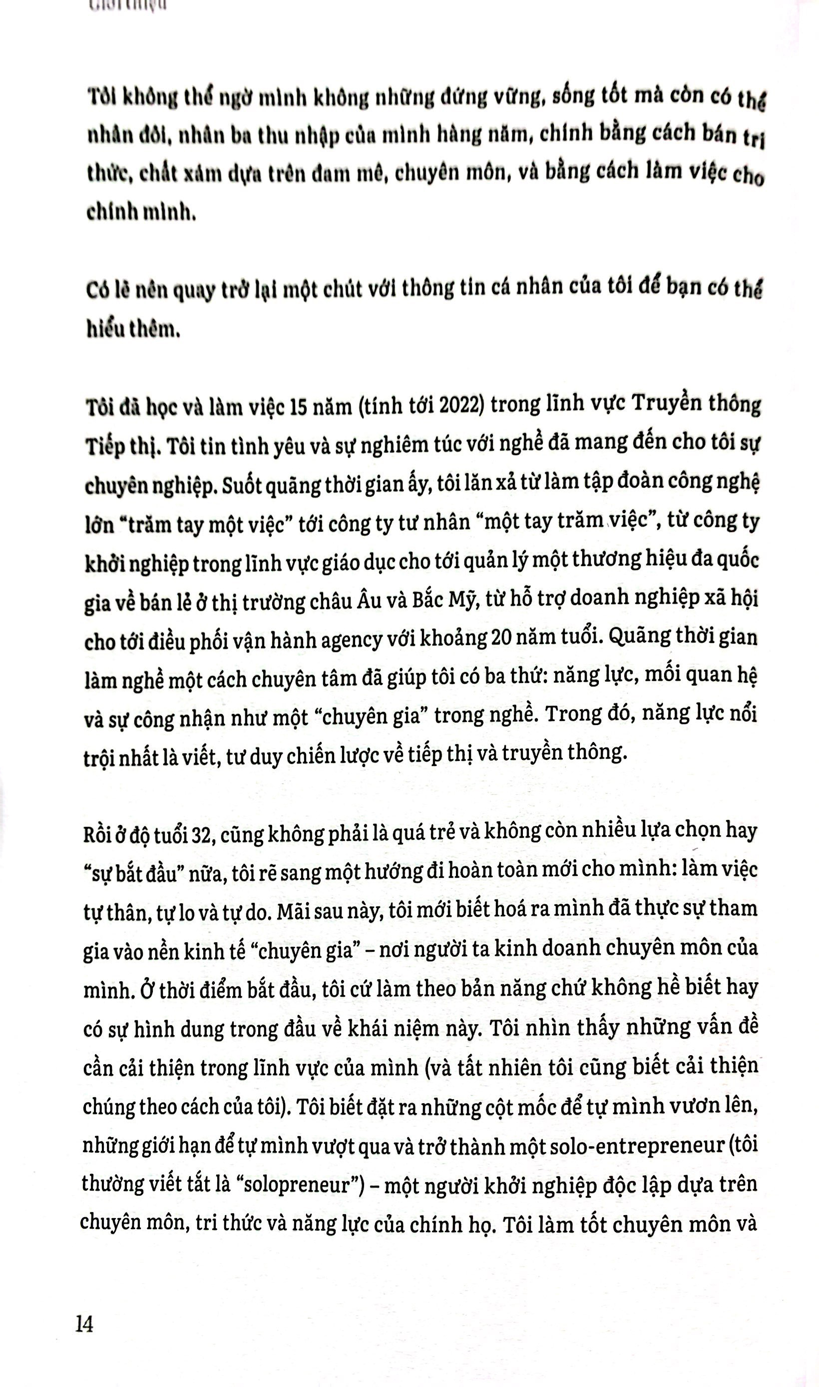 kế hoạch cho sự nghiệp tự chủ và bền vững - kinh doanh chuyên môn của chính mình - Ảnh 6