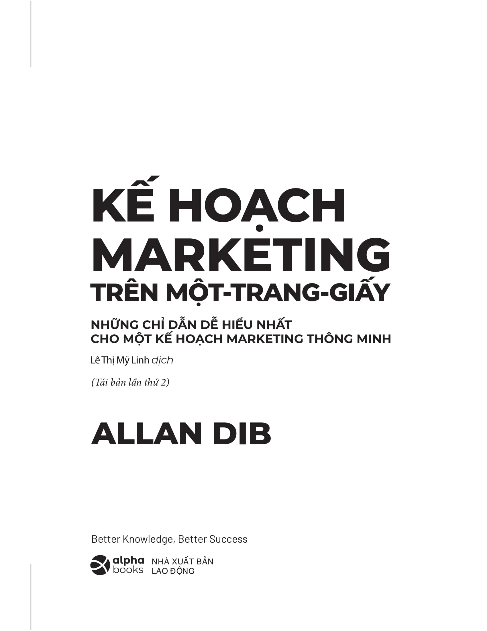 Kế Hoạch Marketing Trên Một Trang Giấy (Tái Bản 2026) - Ảnh 3