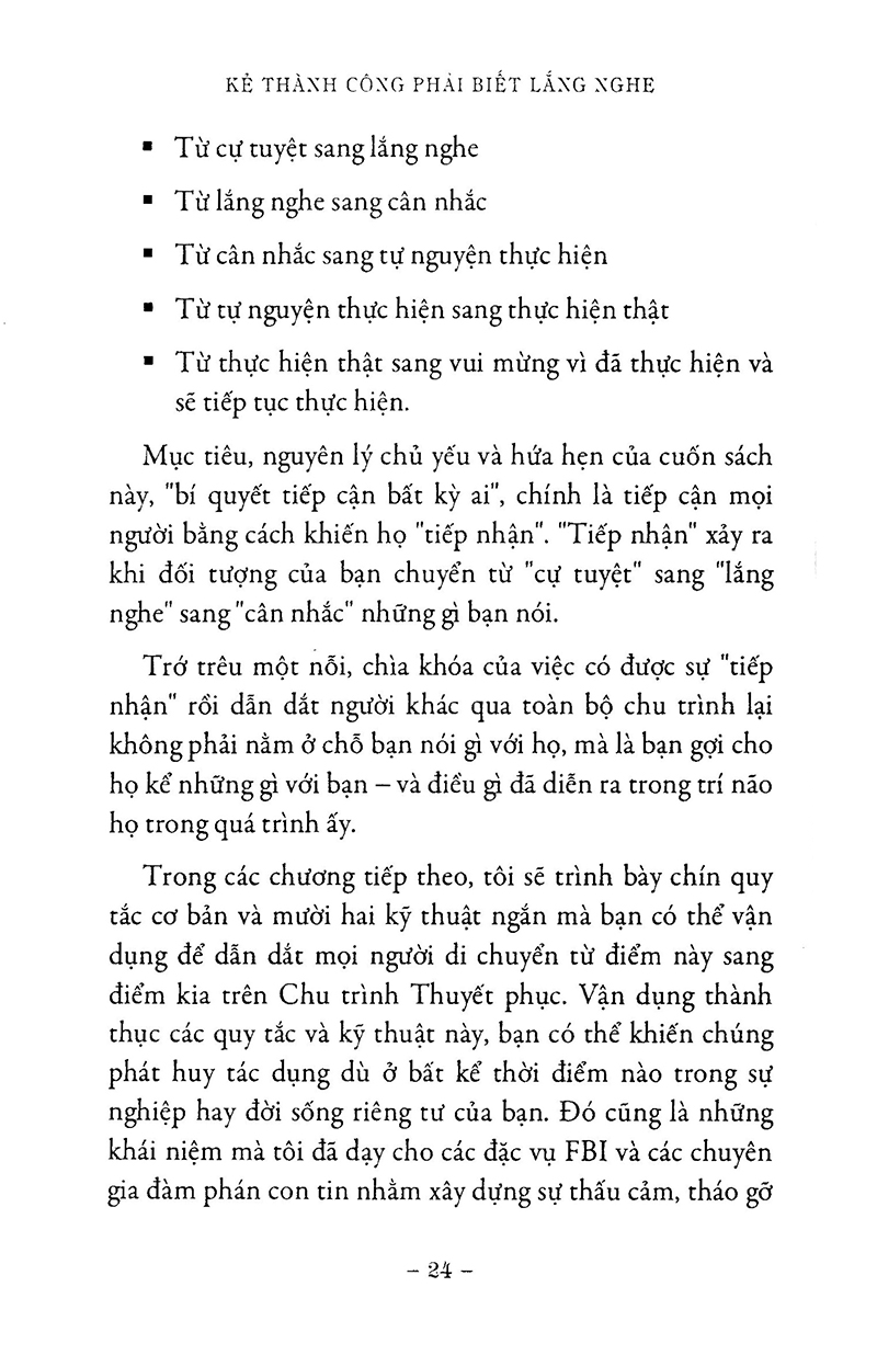 kẻ thành công phải biết lắng nghe (tái bản 2021) - Ảnh 15