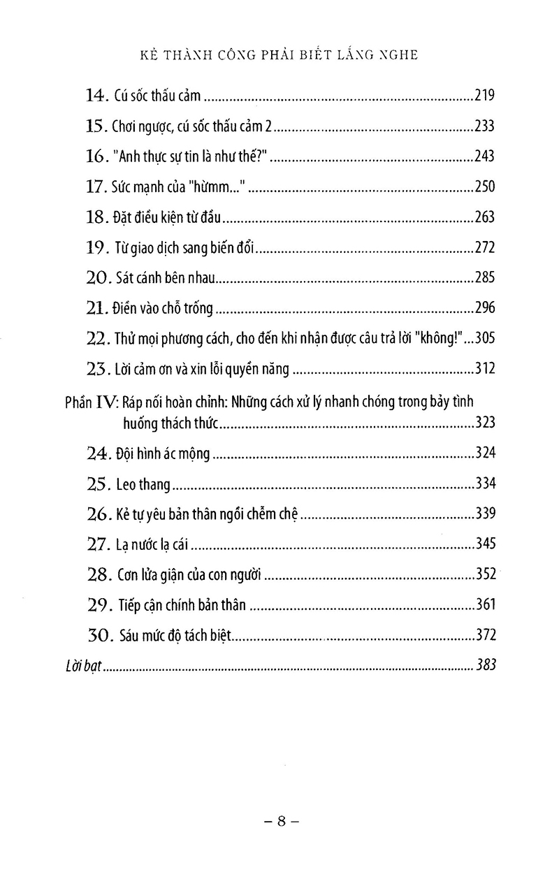 kẻ thành công phải biết lắng nghe (tái bản 2021) - Ảnh 3