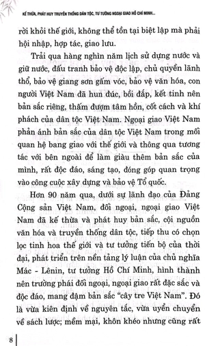 kế thừa, phát huy truyền thống dân tộc, tư tưởng ngoại giao hồ chí minh, quyết tâm xây dựng và phát triển nền đối ngoại, ngoại giao toàn diện, hiện đại mang đậm bản sắc "cây tre việt nam" - Ảnh 6