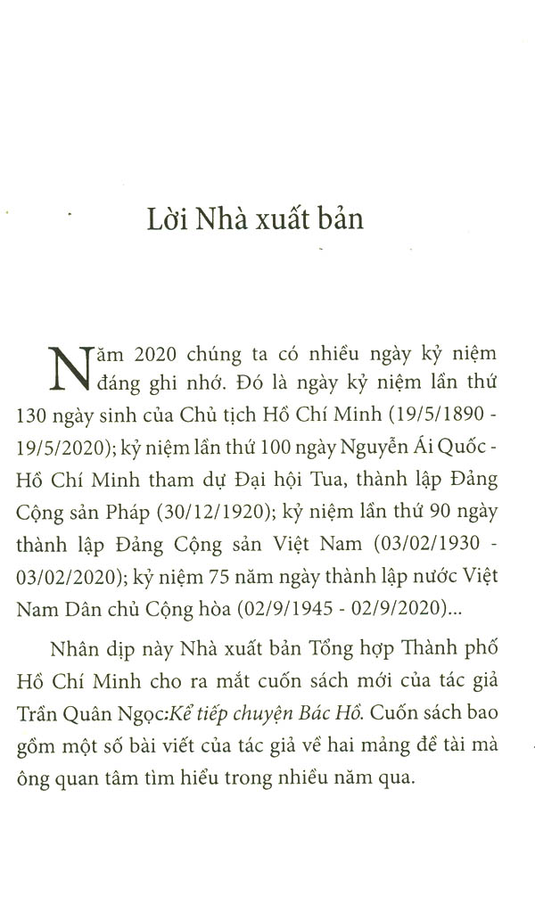 kể tiếp chuyện bác hồ (tái bản 2023) - Ảnh 2