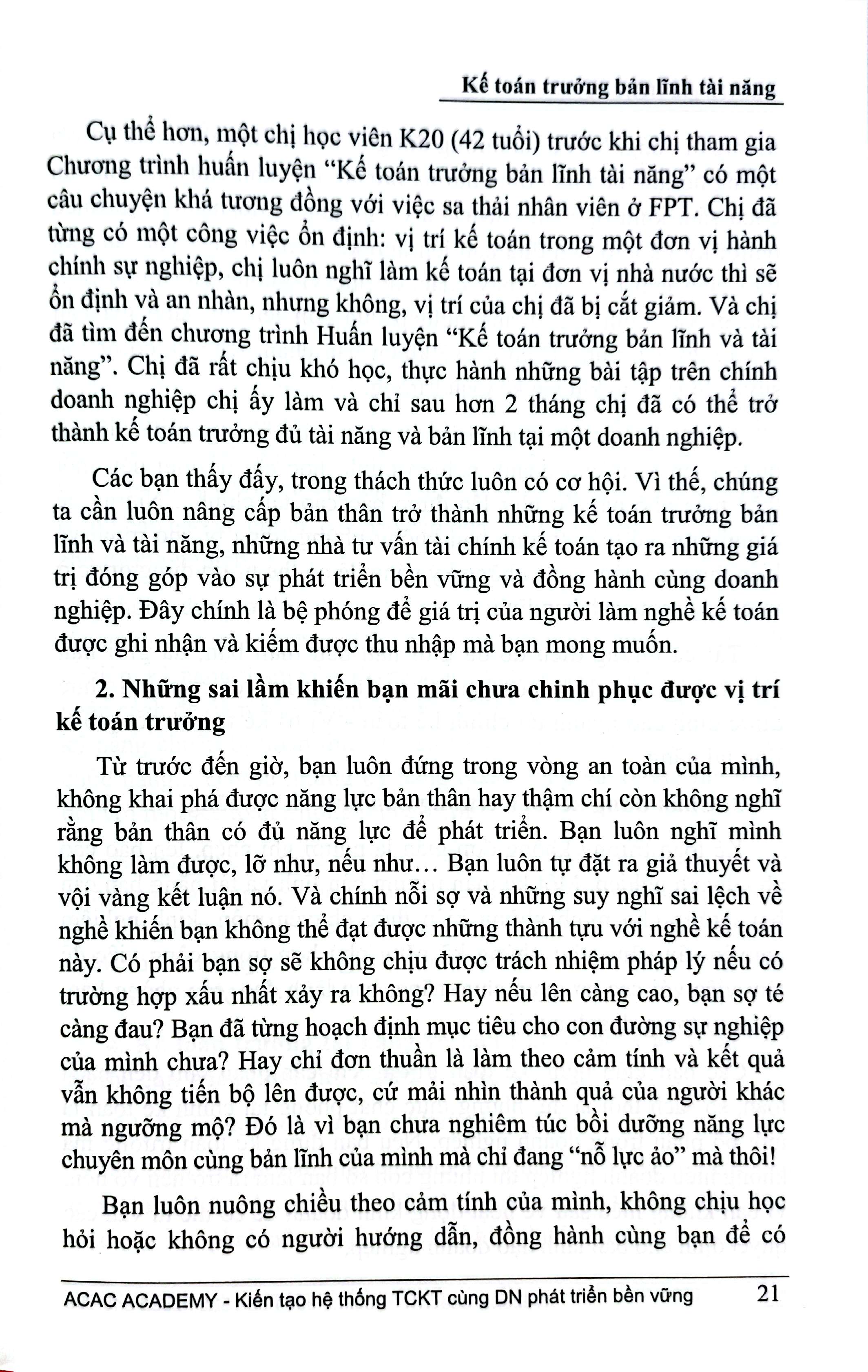 kế toán trưởng - bản lĩnh và tài năng - bìa cứng - Ảnh 6