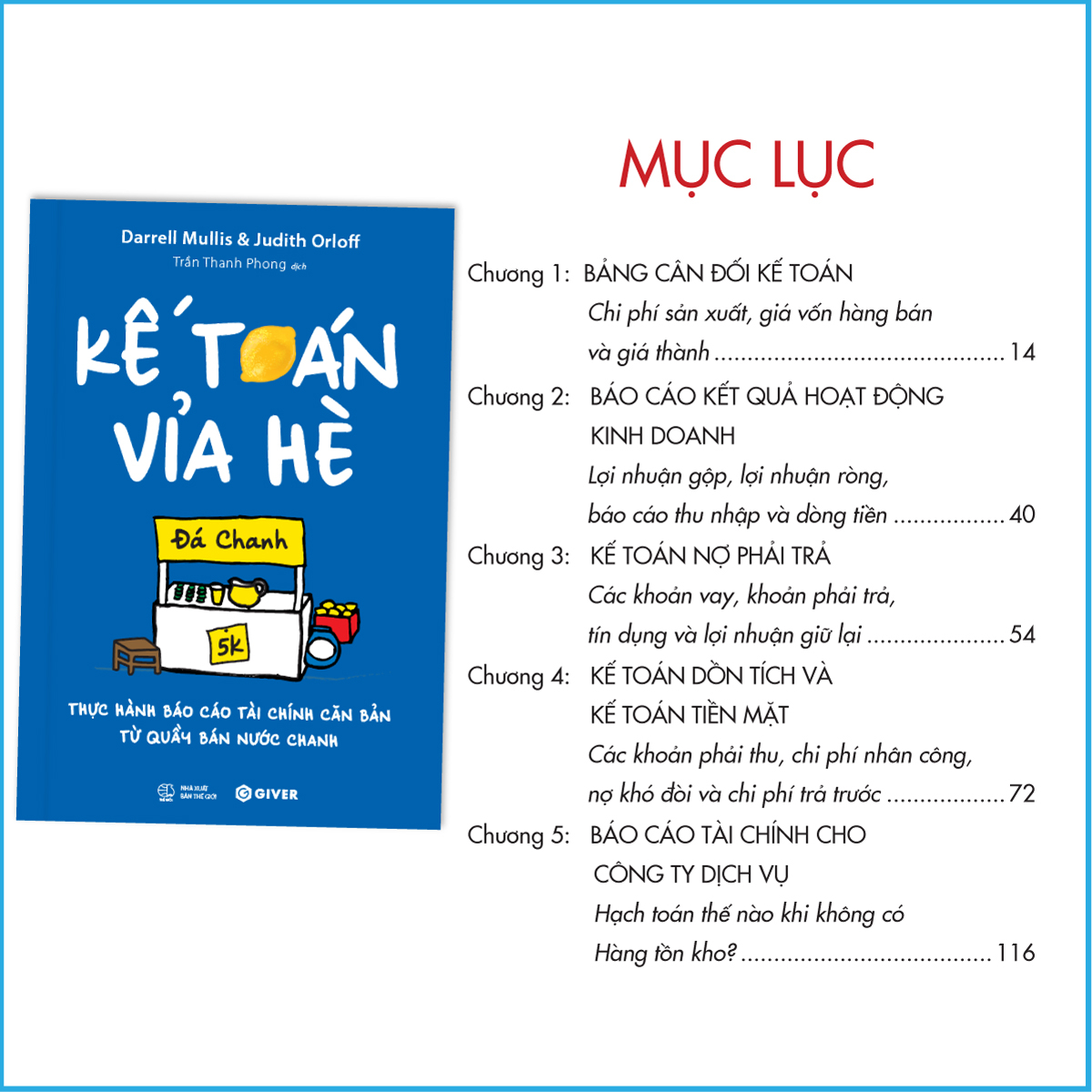 kế toán vỉa hè - thực hành báo cáo tài chính căn bản từ quầy bán nước chanh - Ảnh 3