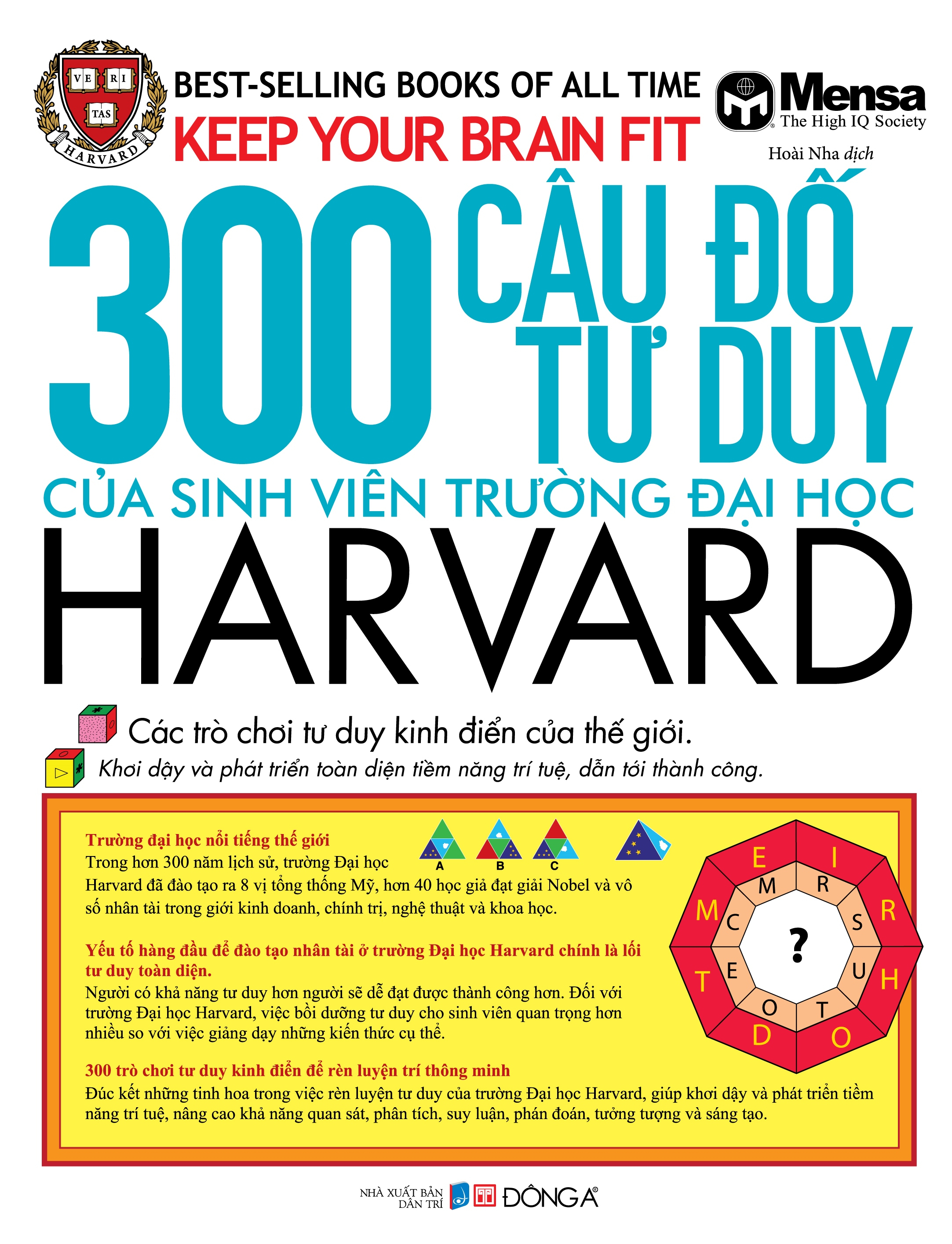 Keep Your Brain Fit - 300 Câu Đố Tư Duy Của Sinh Viên Trường Đại Học Harvard (Tái Bản 2025) - Ảnh 2