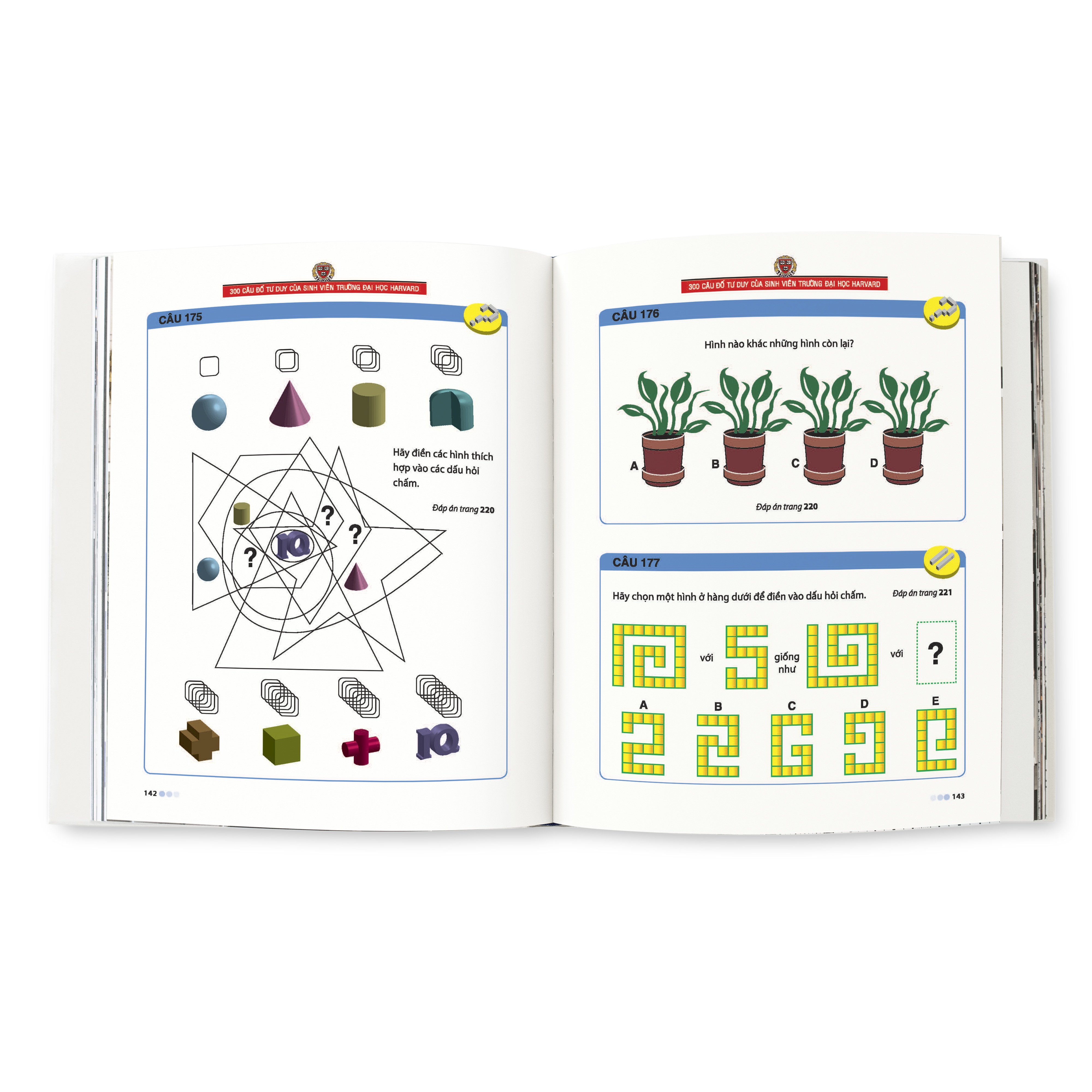 Keep Your Brain Fit - 300 Câu Đố Tư Duy Của Sinh Viên Trường Đại Học Harvard (Tái Bản 2025) - Ảnh 5