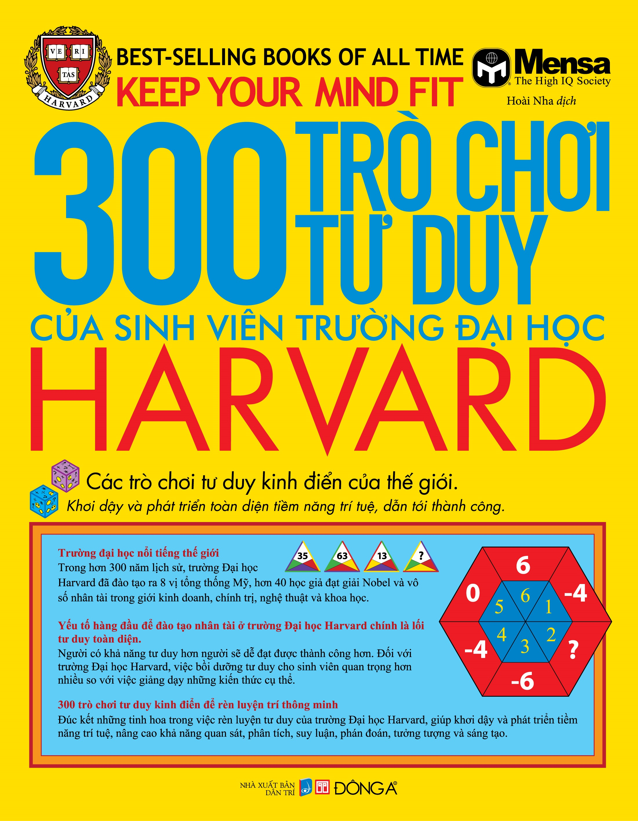 Keep Your Mind Fit - 300 Trò Chơi Tư Duy Của Sinh Viên Trường Đại Học Harvard (Tái Bản 2025) - Ảnh 2