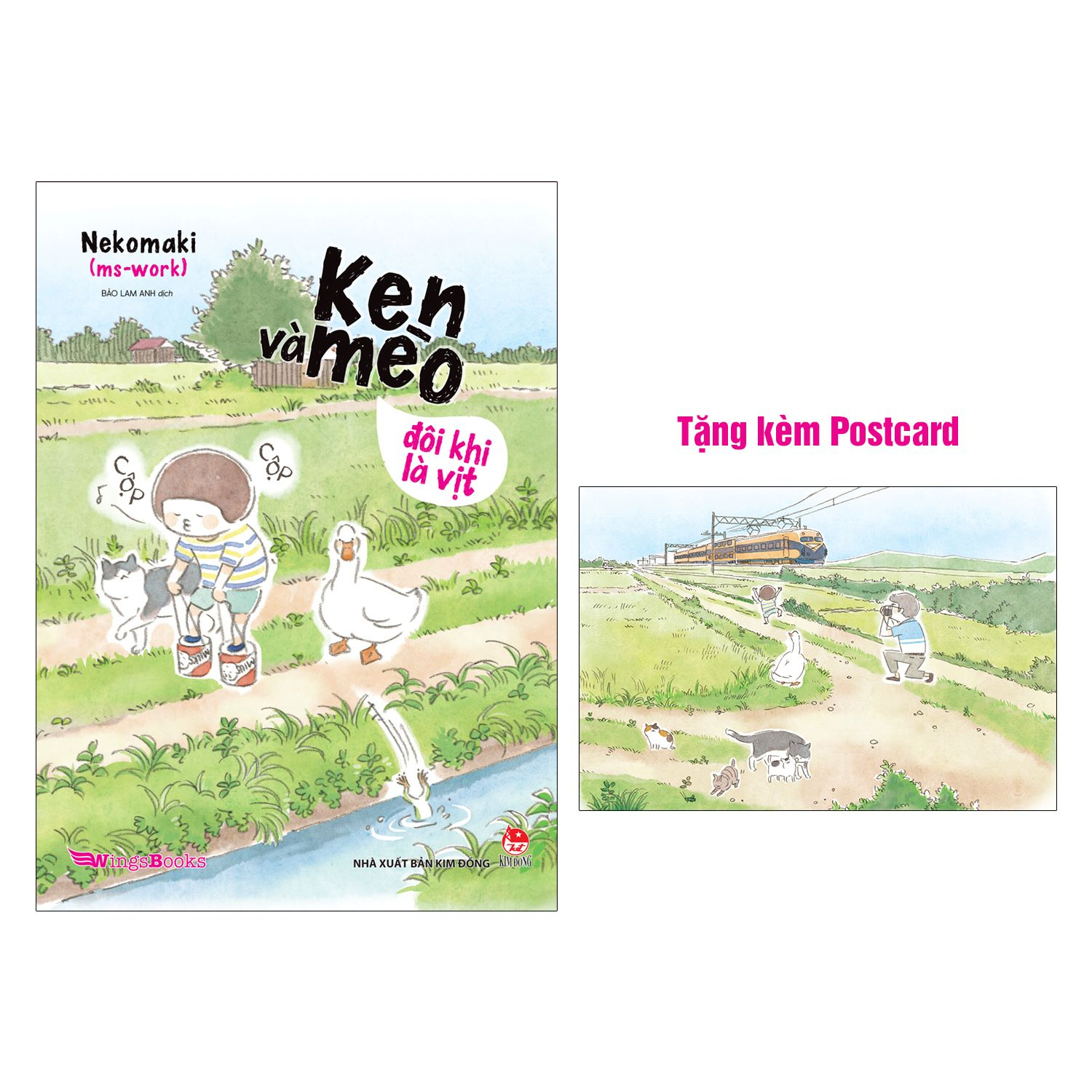 ken và mèo - đôi khi là vịt - tặng kèm postcard - Ảnh 2