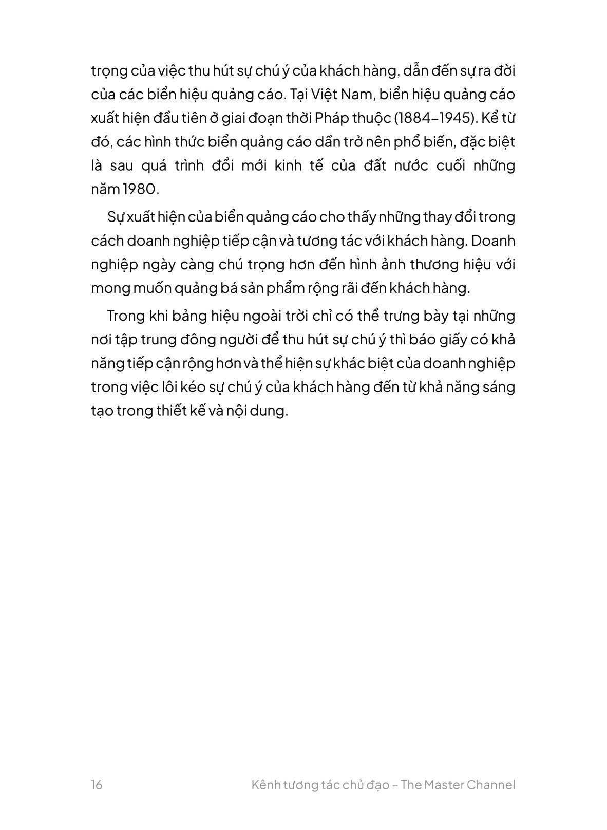 kênh tương tác chủ đạo - the master channel - Ảnh 11