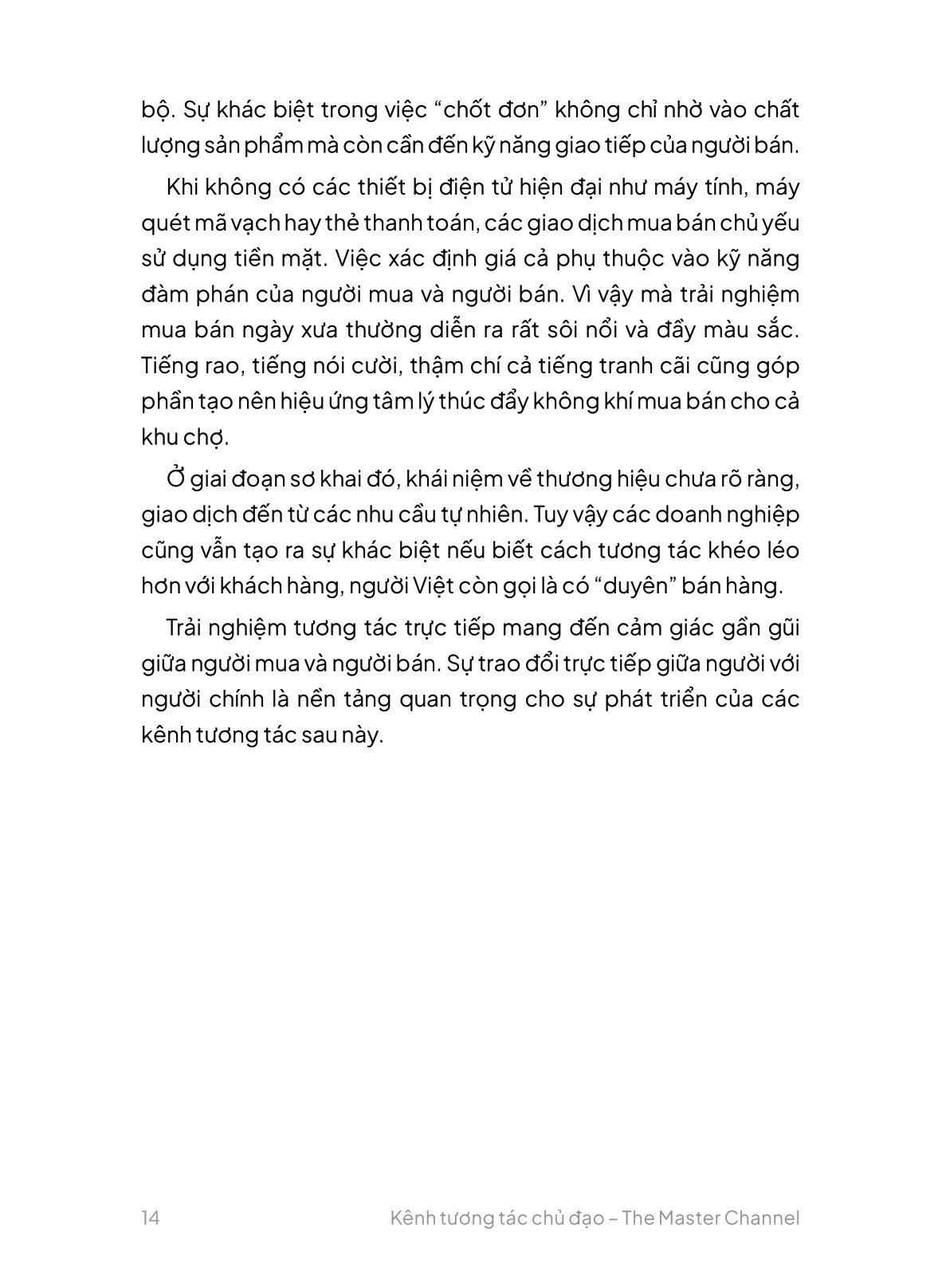 kênh tương tác chủ đạo - the master channel - Ảnh 9