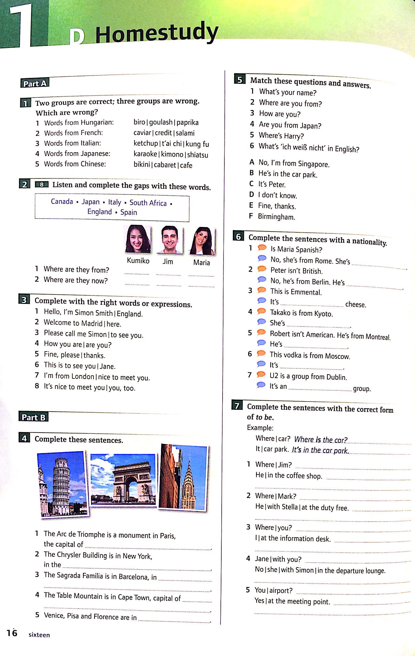 key international a1 (kèm cd) - Ảnh 9