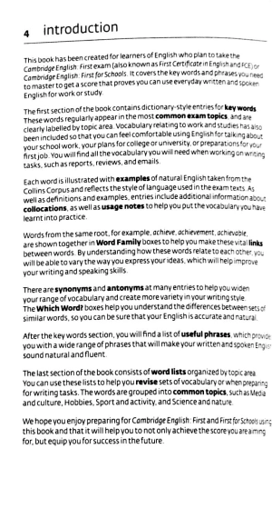 key words for cambridge english first - Ảnh 3