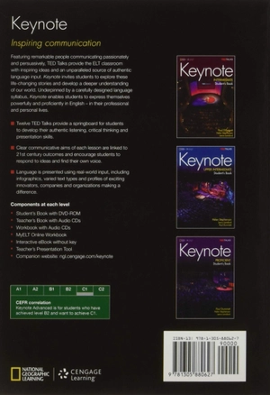 keynote british english advanced: student's book with dvd-rom and myelt online workbook, printed access code - Ảnh 3