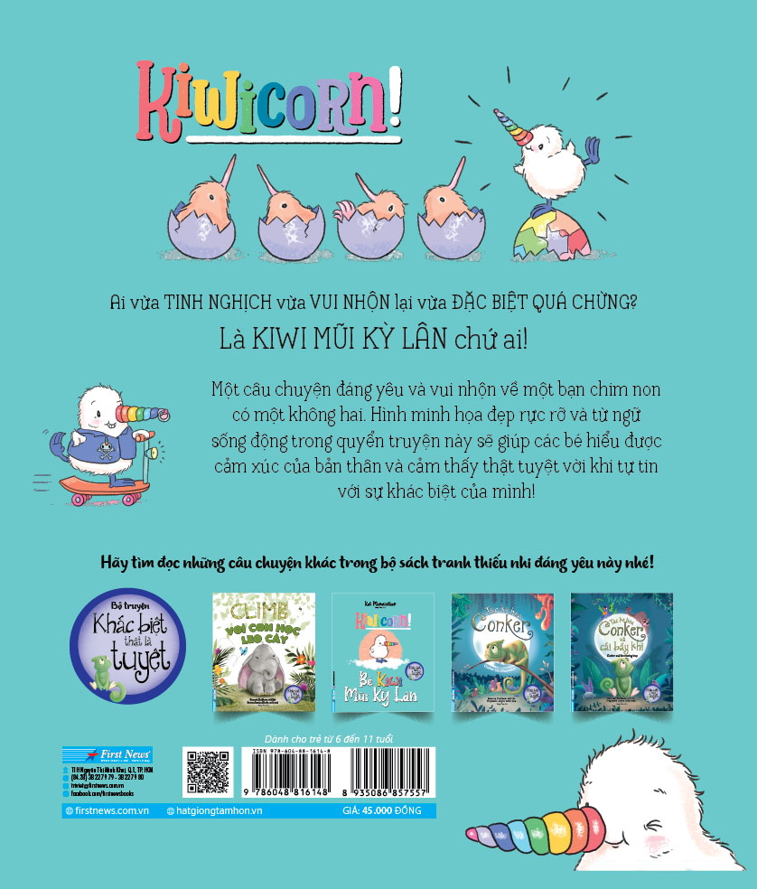 khác biệt thật là tuyệt - bé kiwi mũi kỳ lân - kiwicorn - Ảnh 8