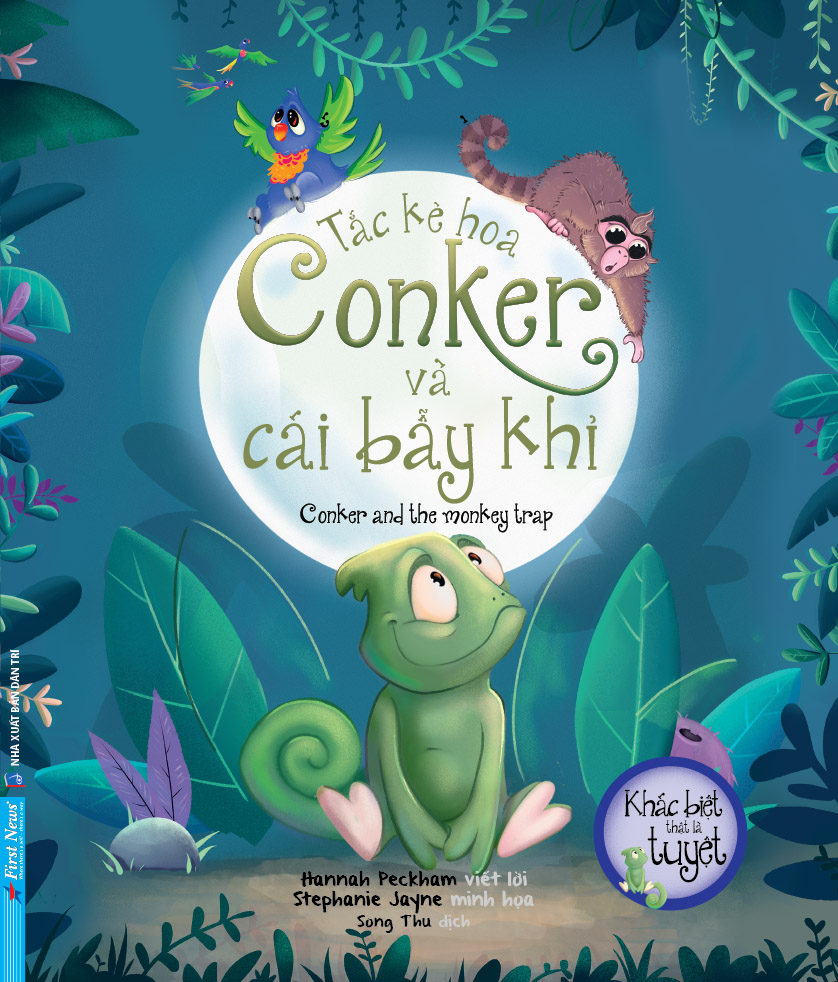 khác biệt thật là tuyệt - tắc kè hoa conker và cái bẫy khỉ - conker and the monkey trap - Ảnh 2