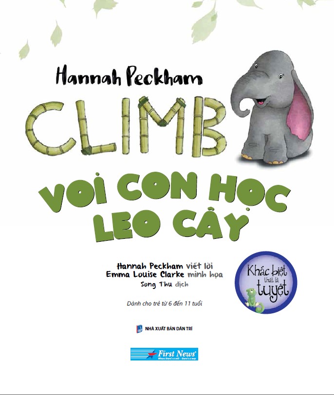 khác biệt thật là tuyệt - voi con học leo cây - climb - Ảnh 3