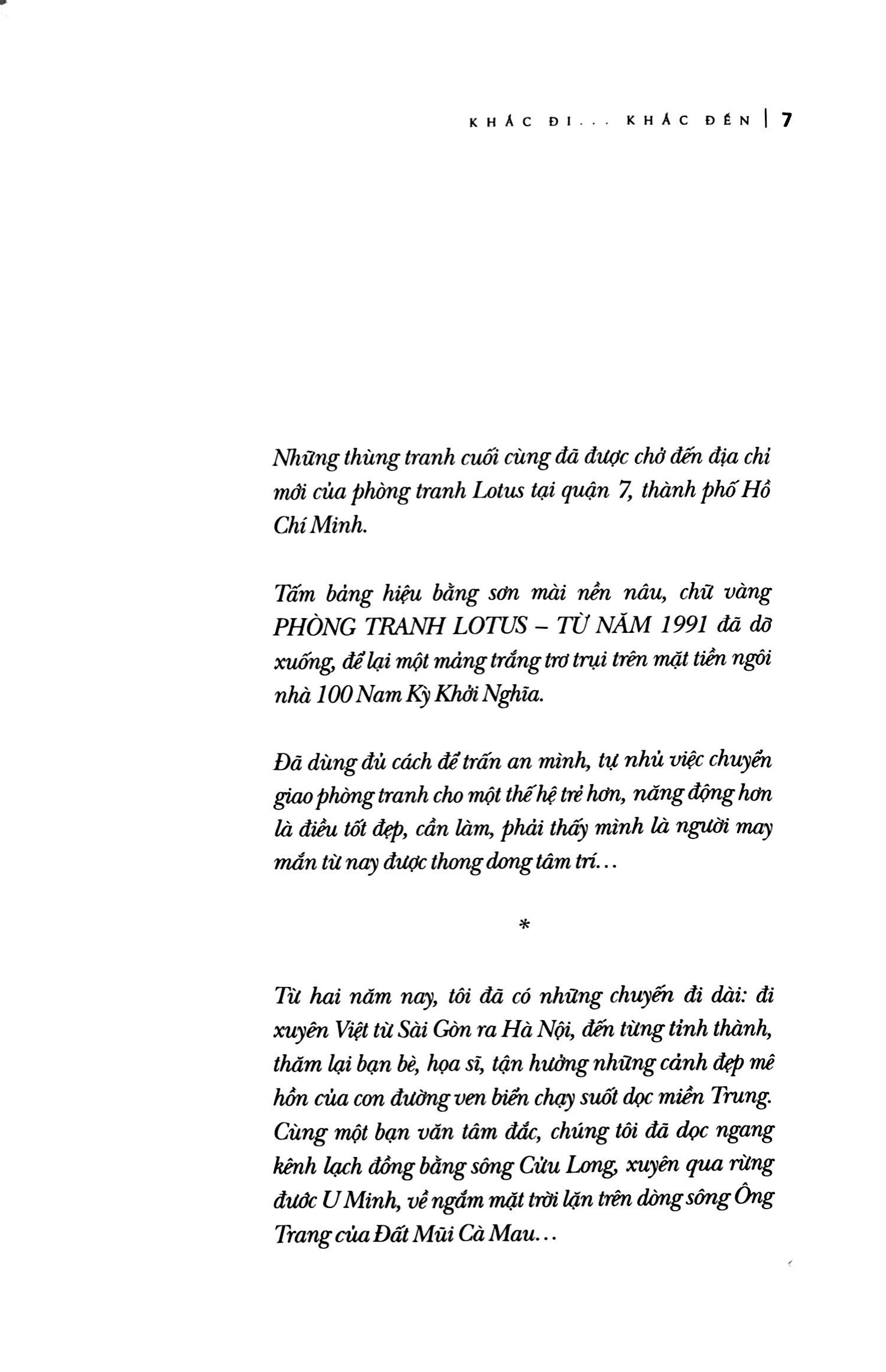 khắc đi khắc đến - hồi ký - Ảnh 5