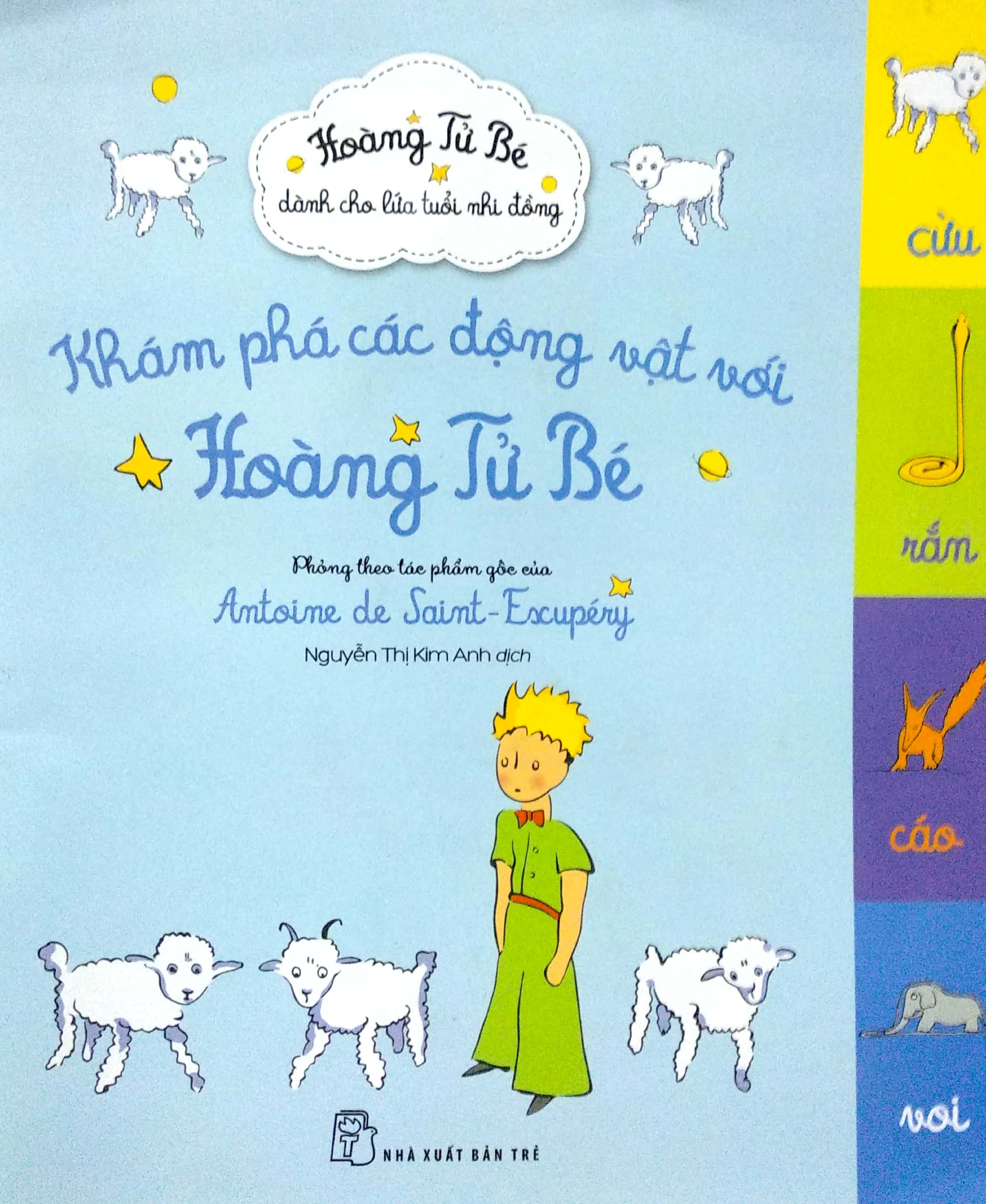 khám phá các động vật với hoàng tử bé