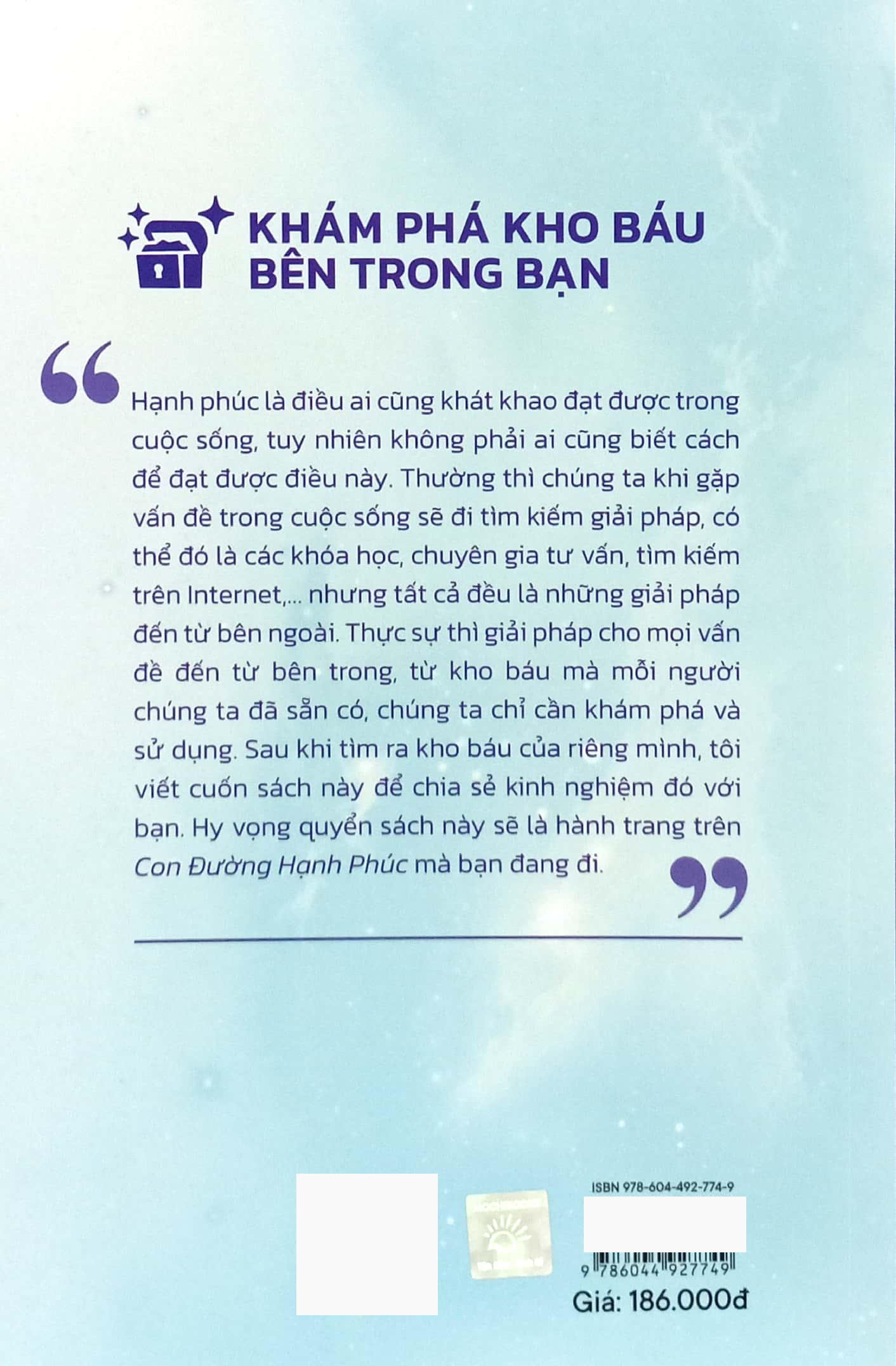 khám phá kho báu bên trong bạn - đúc kết từ sự chiêm nghiệm và trải nghiệm thực tế - Ảnh 6