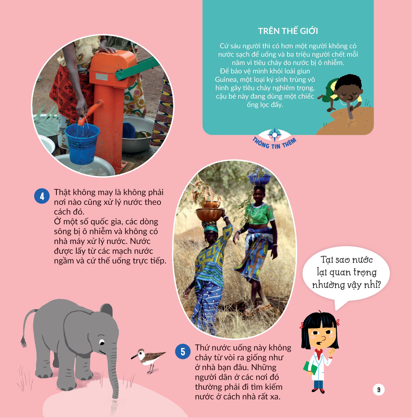 khám phá khoa học - thân thiện môi trường - nước tớ uống có từ đâu nhỉ? - Ảnh 9