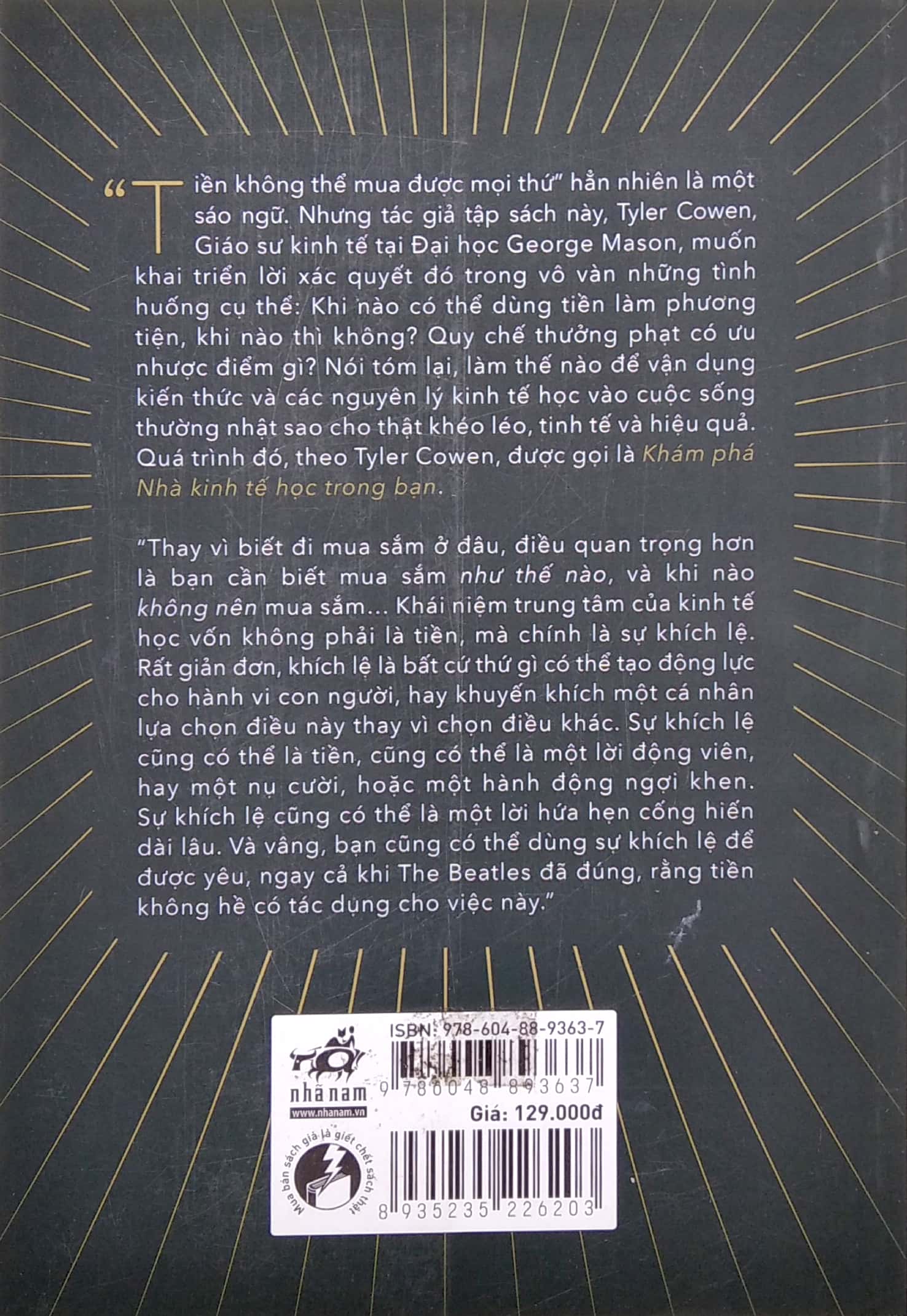 khám phá nhà kinh tế học trong bạn - Ảnh 6