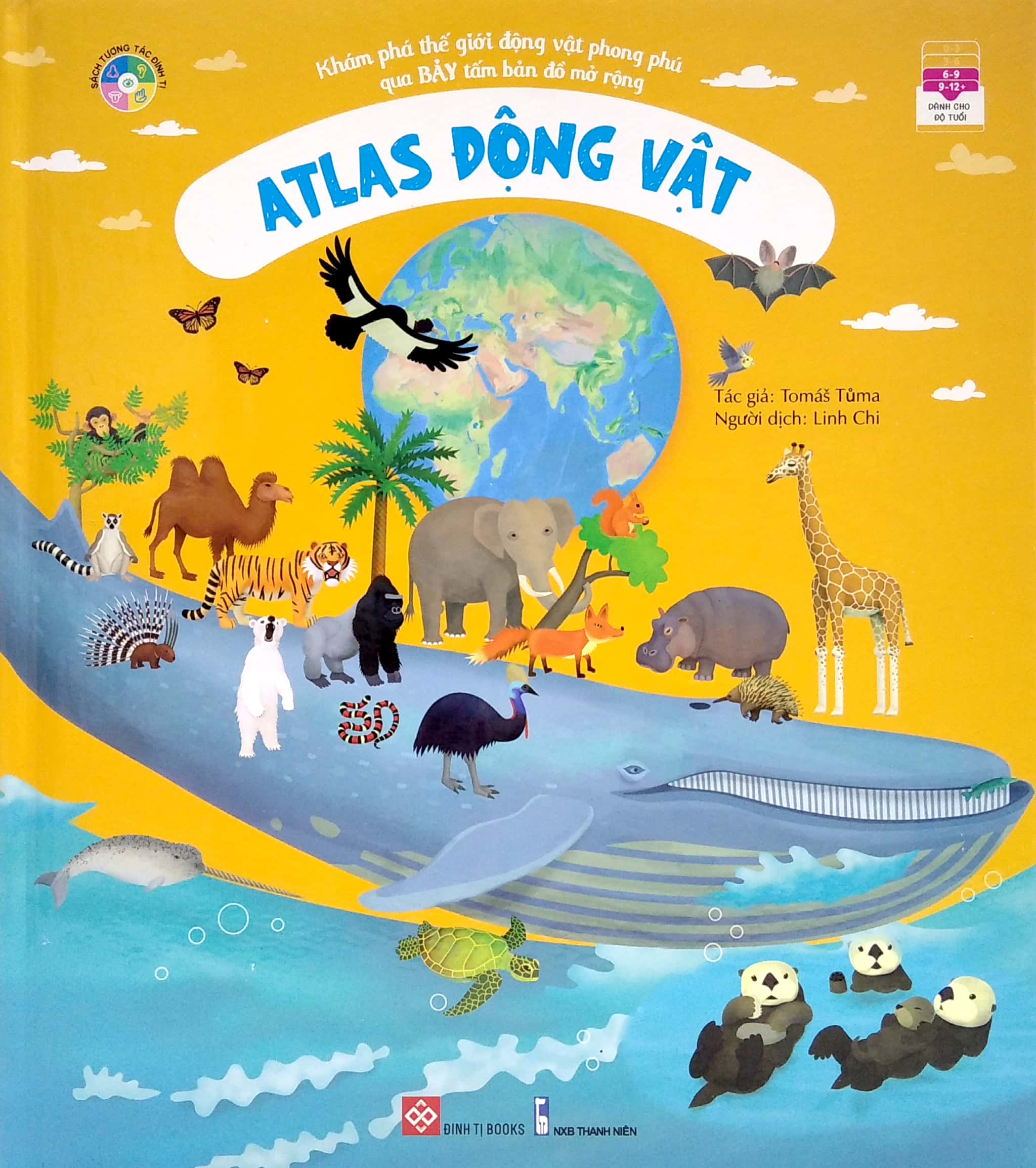 khám phá thế giới động vật phong phú qua bảy tấm bảng đồ mở rộng - atlas động vật - Ảnh 3