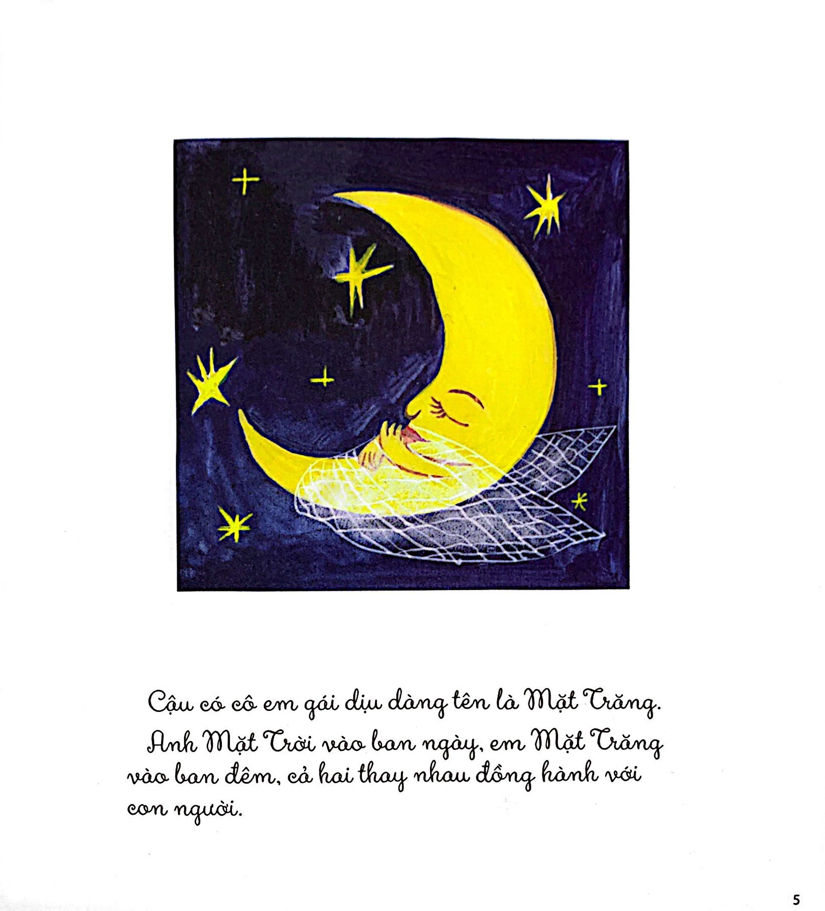 khám phá thế giới quanh em - anh mặt trời và em mặt trăng - Ảnh 4