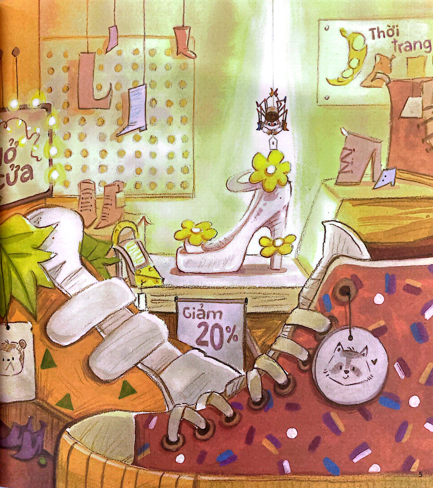 khám phá thế giới quanh em - những chiếc giày của sâu - Ảnh 4