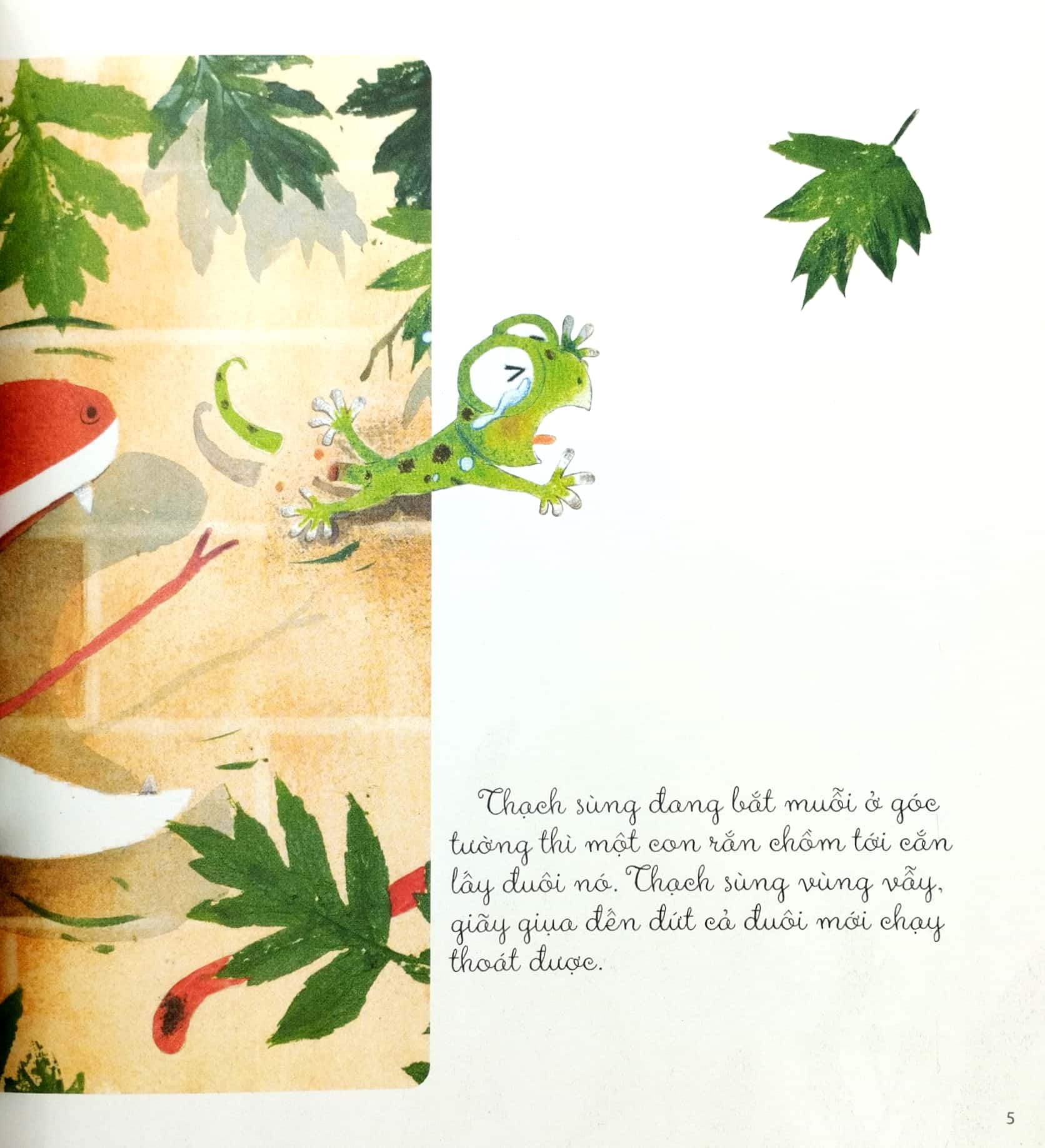 khám phá thế giới quanh em - thạch sùng mượn đuôi - Ảnh 4