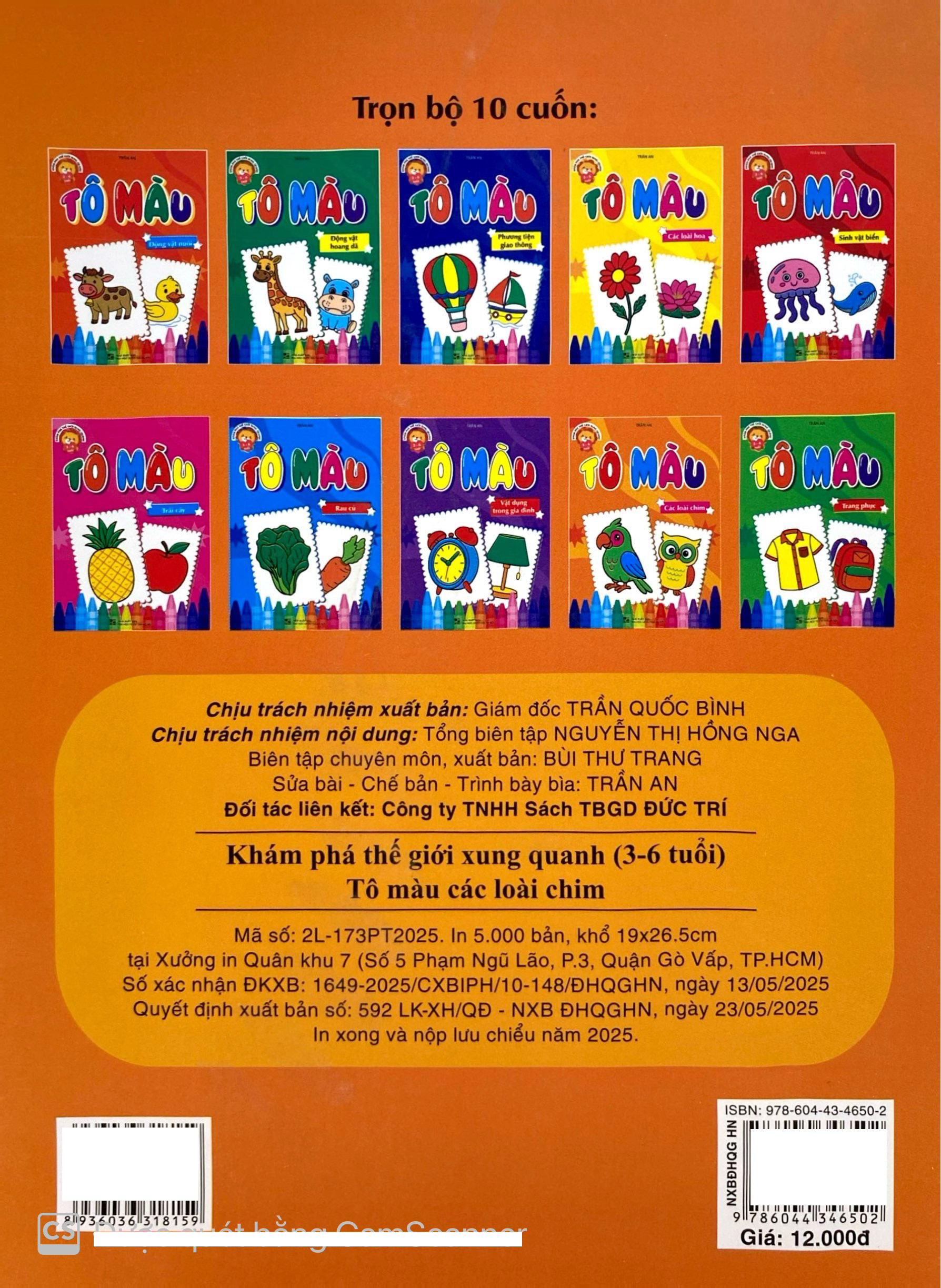 Kham Pha The Gioi Xung Quanh - To Mau Cac Loai Chim - Ảnh 6