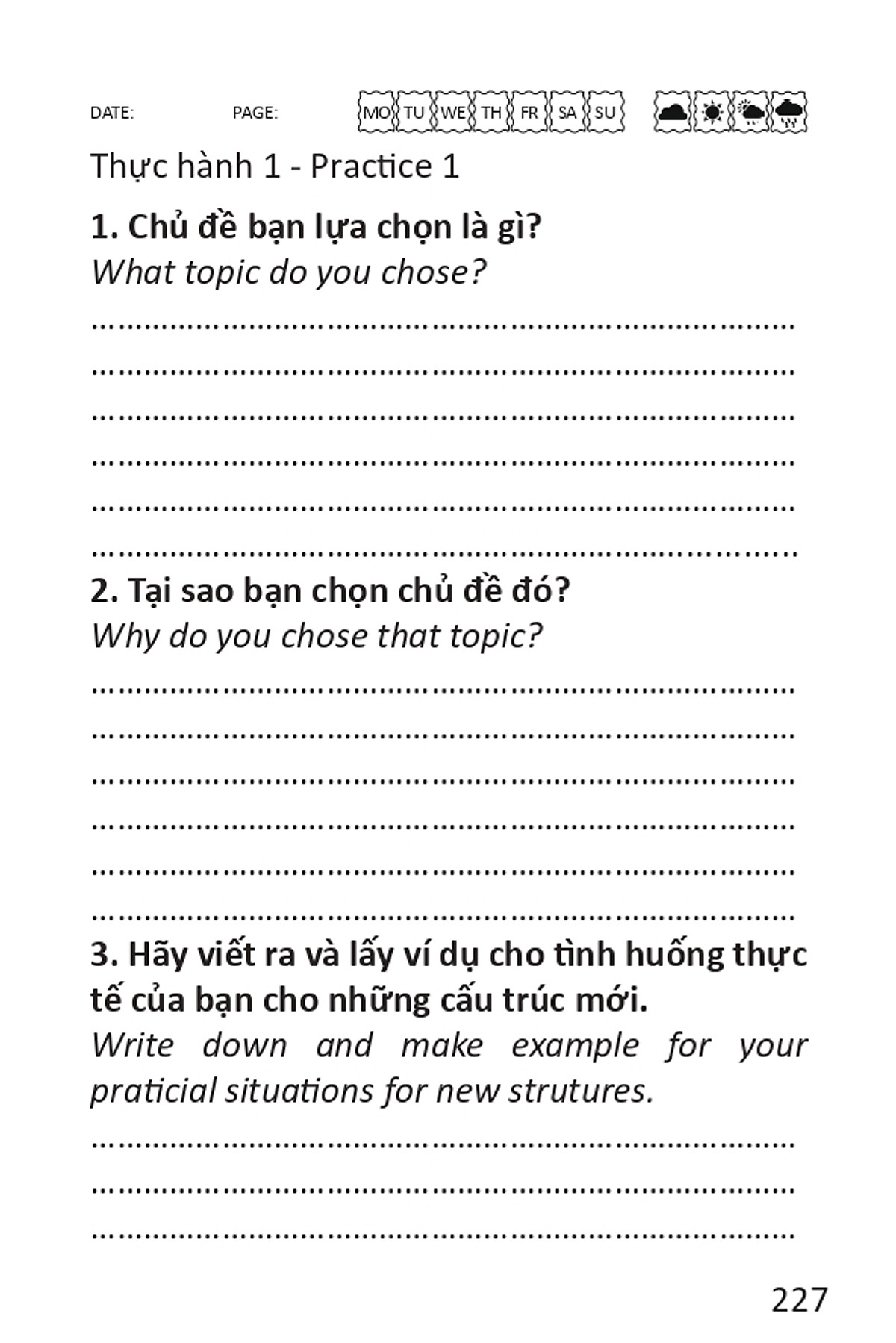 khám phá tiếng việt hiện đại - 20 chủ đề và hơn 2000 tình huống thông dụng - Ảnh 10